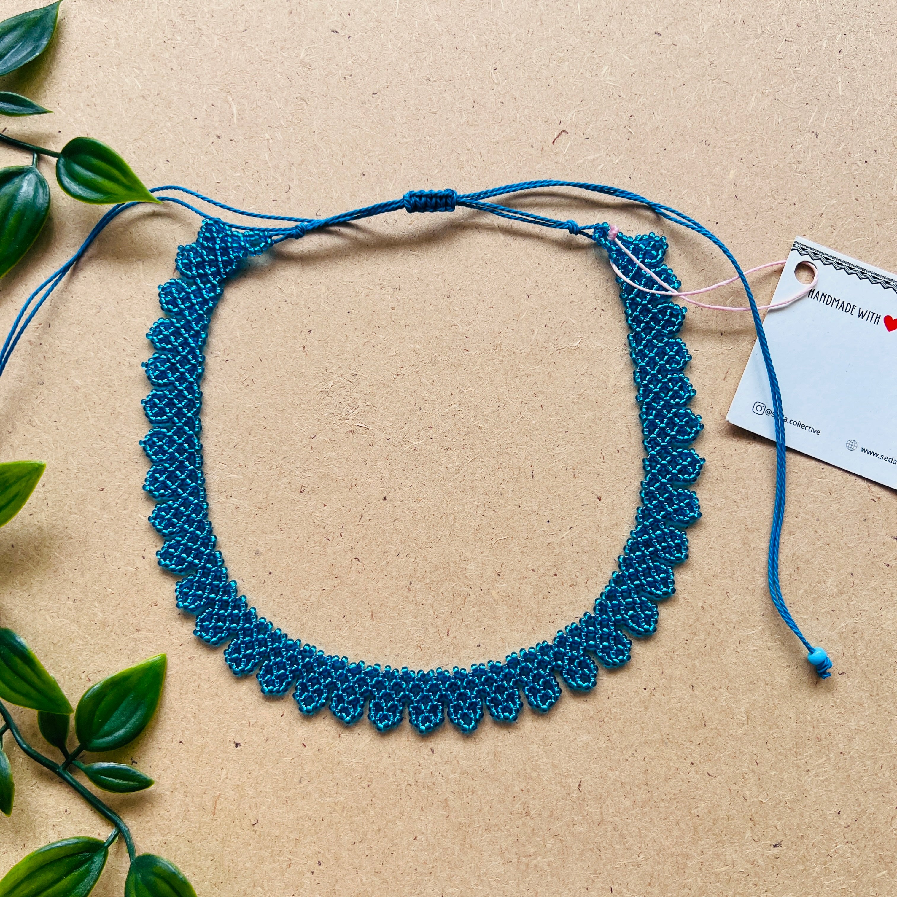 ARCHIVE | ALEGRA CHOKER #34 | BLUE TOPAZ