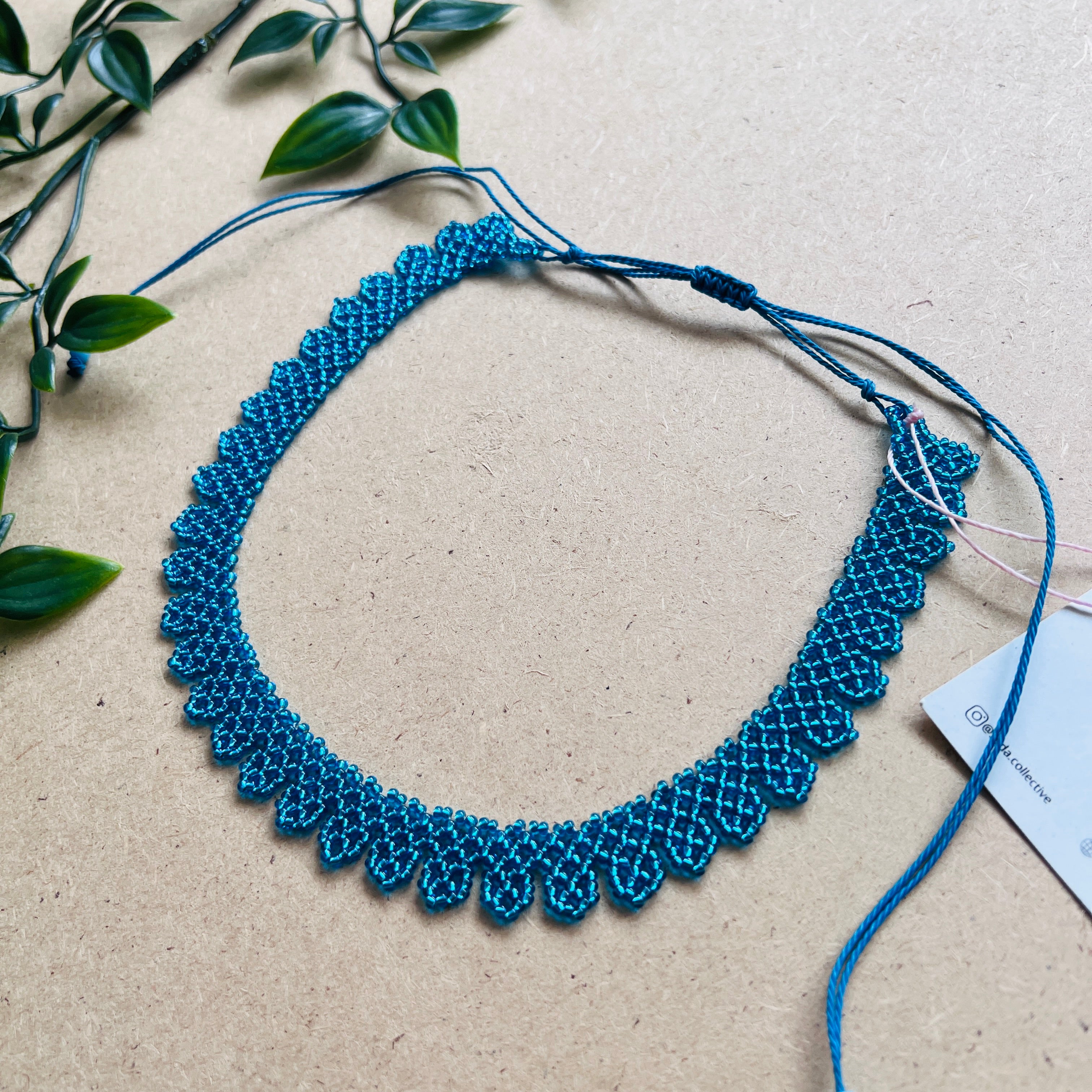 ARCHIVE | ALEGRA CHOKER #34 | BLUE TOPAZ