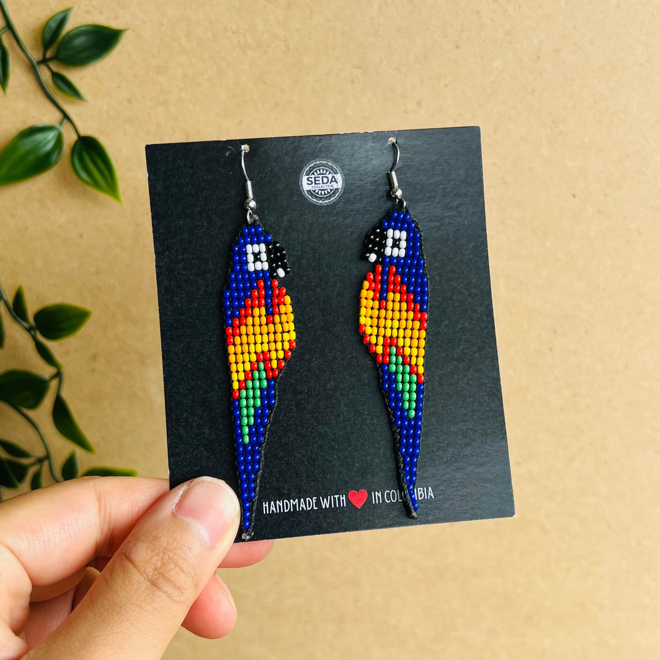 ARCHIVE | PARROT EARRINGS | AZUL