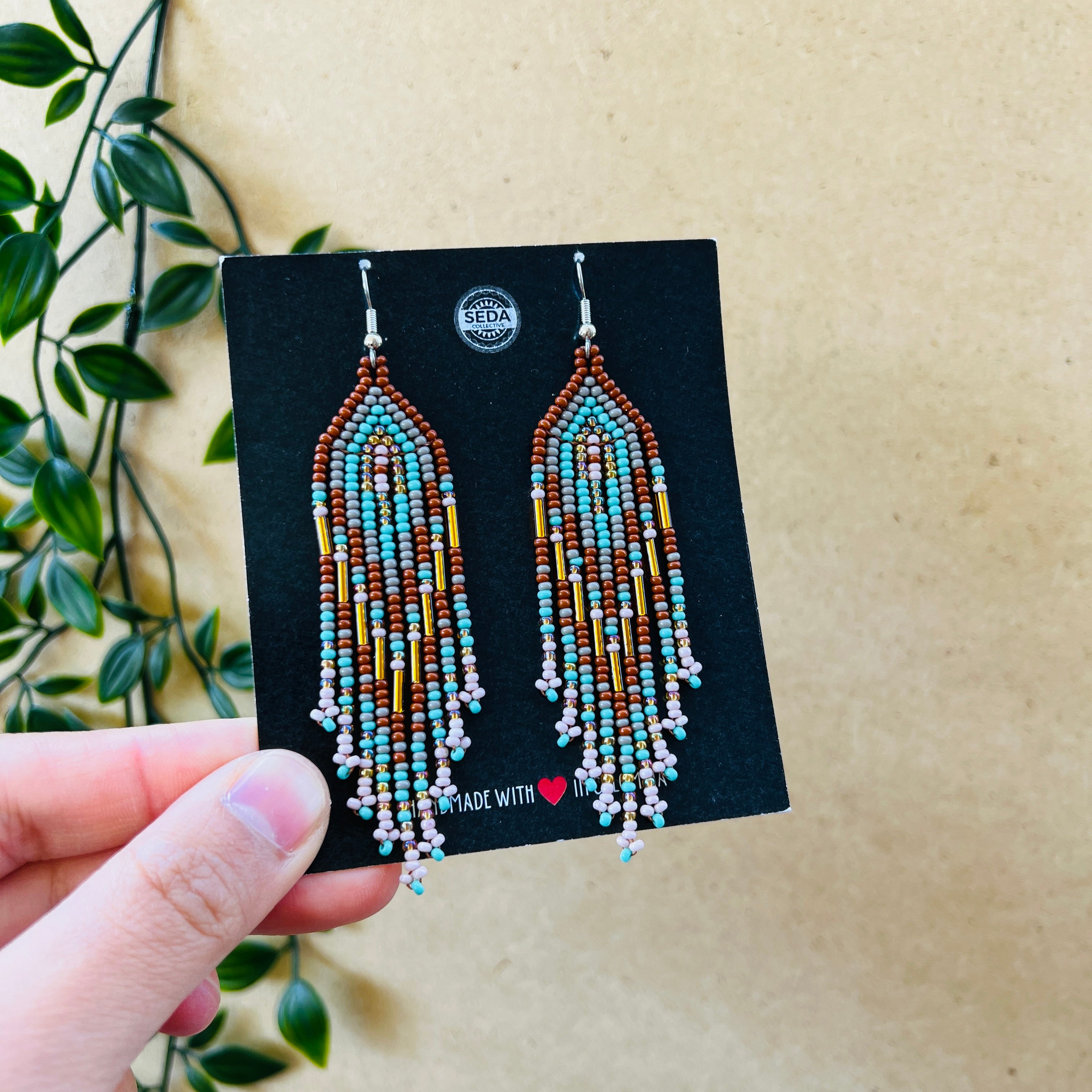 ARCHIVE | RADIATE #25 | MIDI | BROWN & TURQUOISE