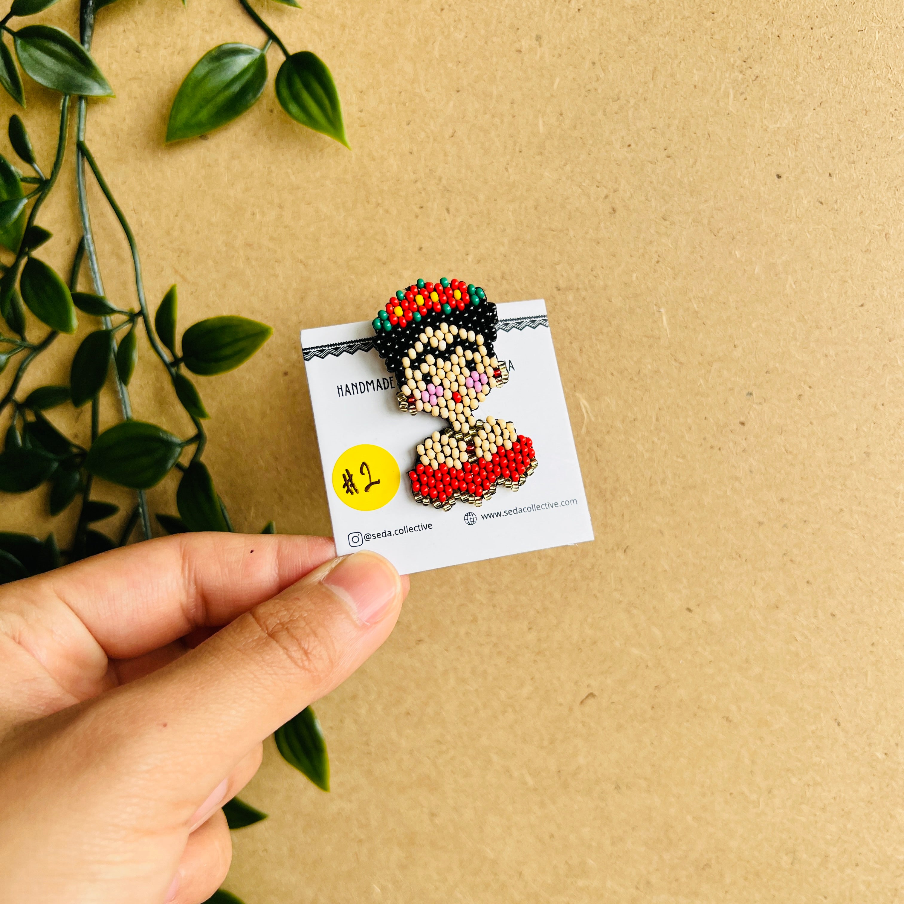 CLEARANCE | FRIDA Brooch #08
