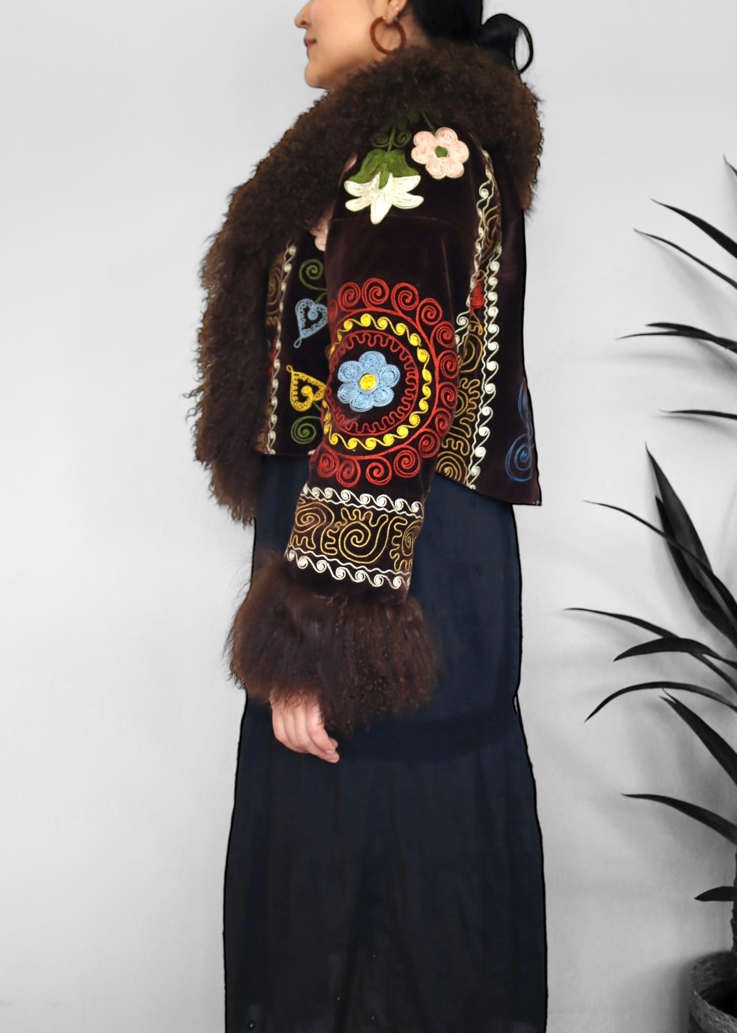 NUR #01 | L-XL | SUZANI CROPPED COAT