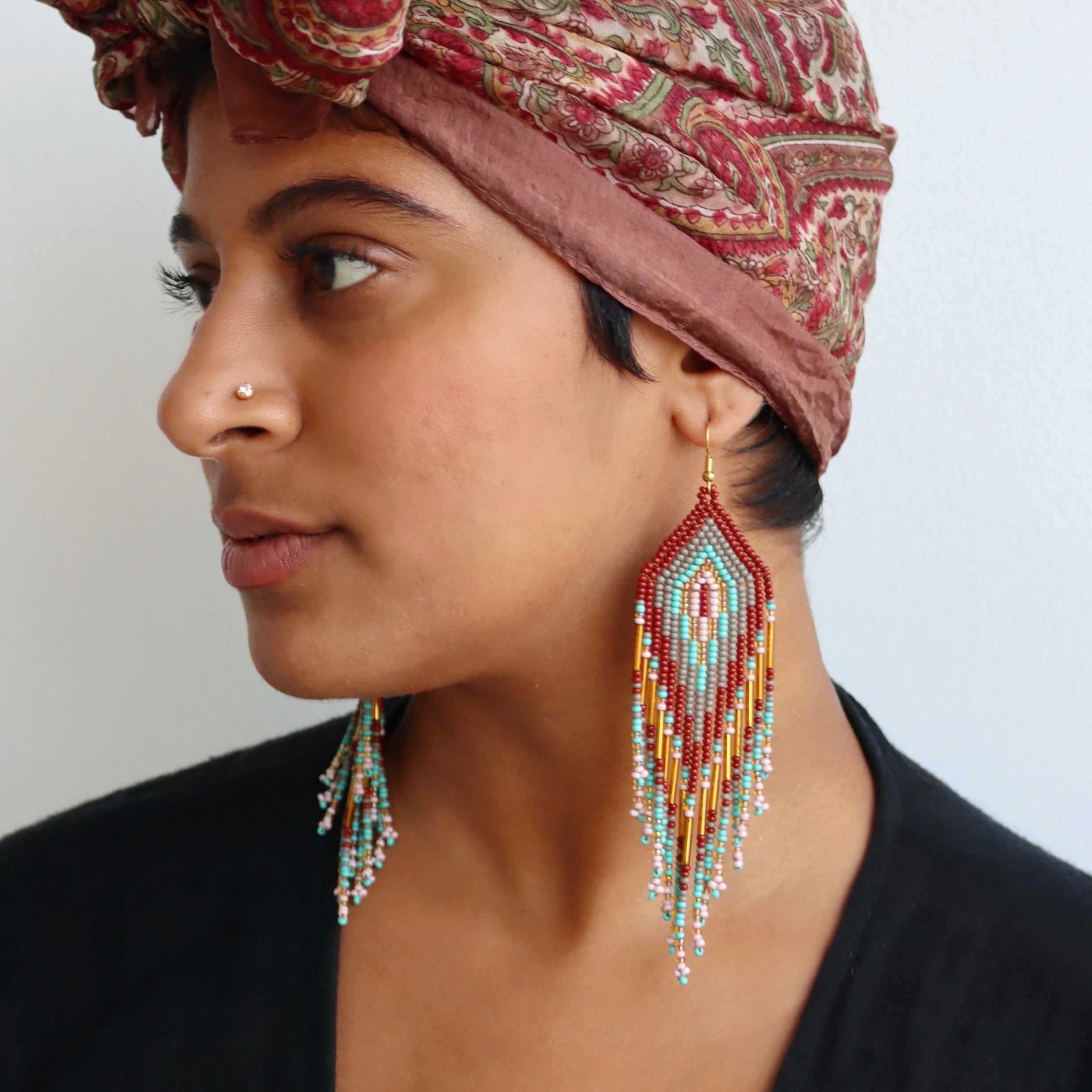 ARCHIVE | RADIATE #25 | MAXI | BROWN & TURQUOISE