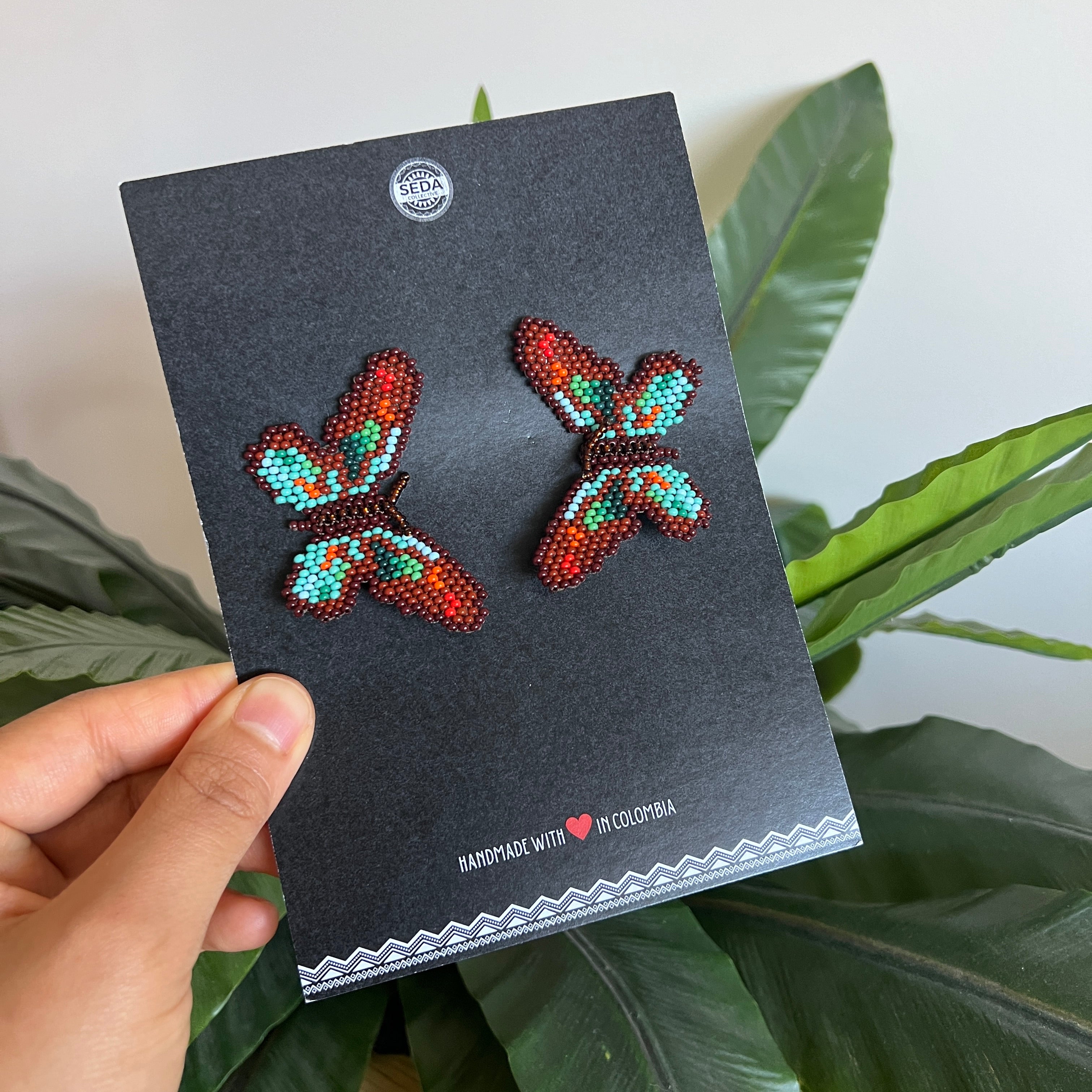 ARCHIVE | MARIPOSA MIDI #9 | BROWN TURQUOISE