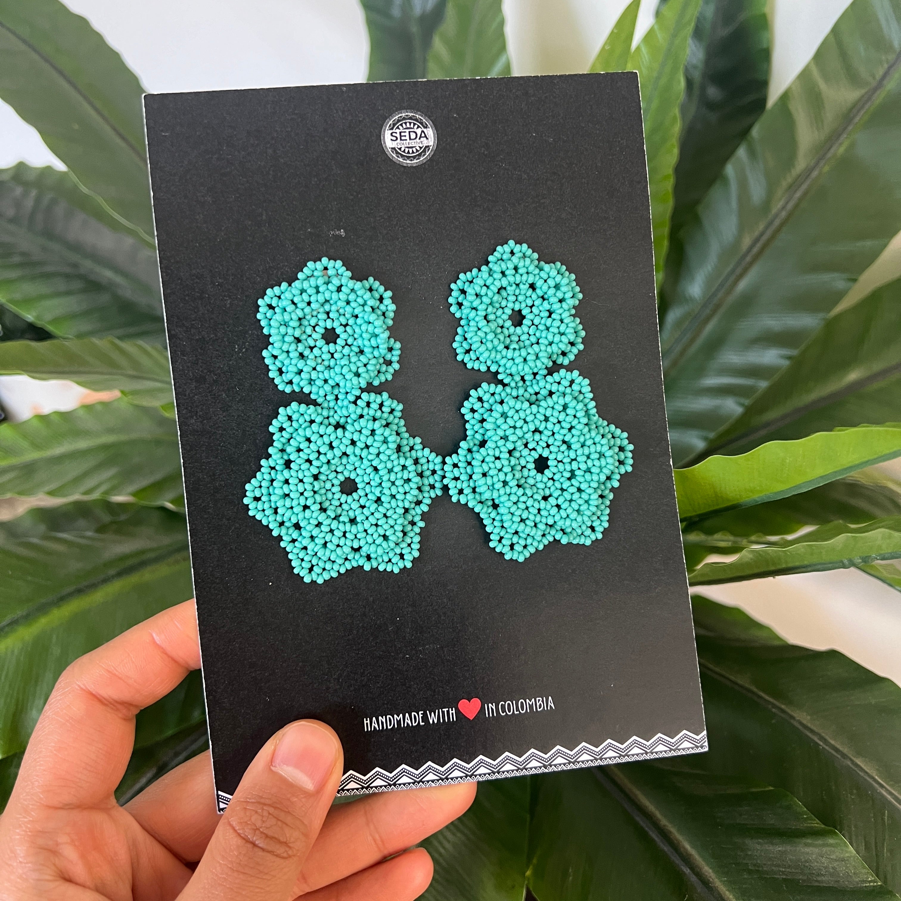 ARCHIVE | VERA | DOUBLE FLOWER | TURQUOISE