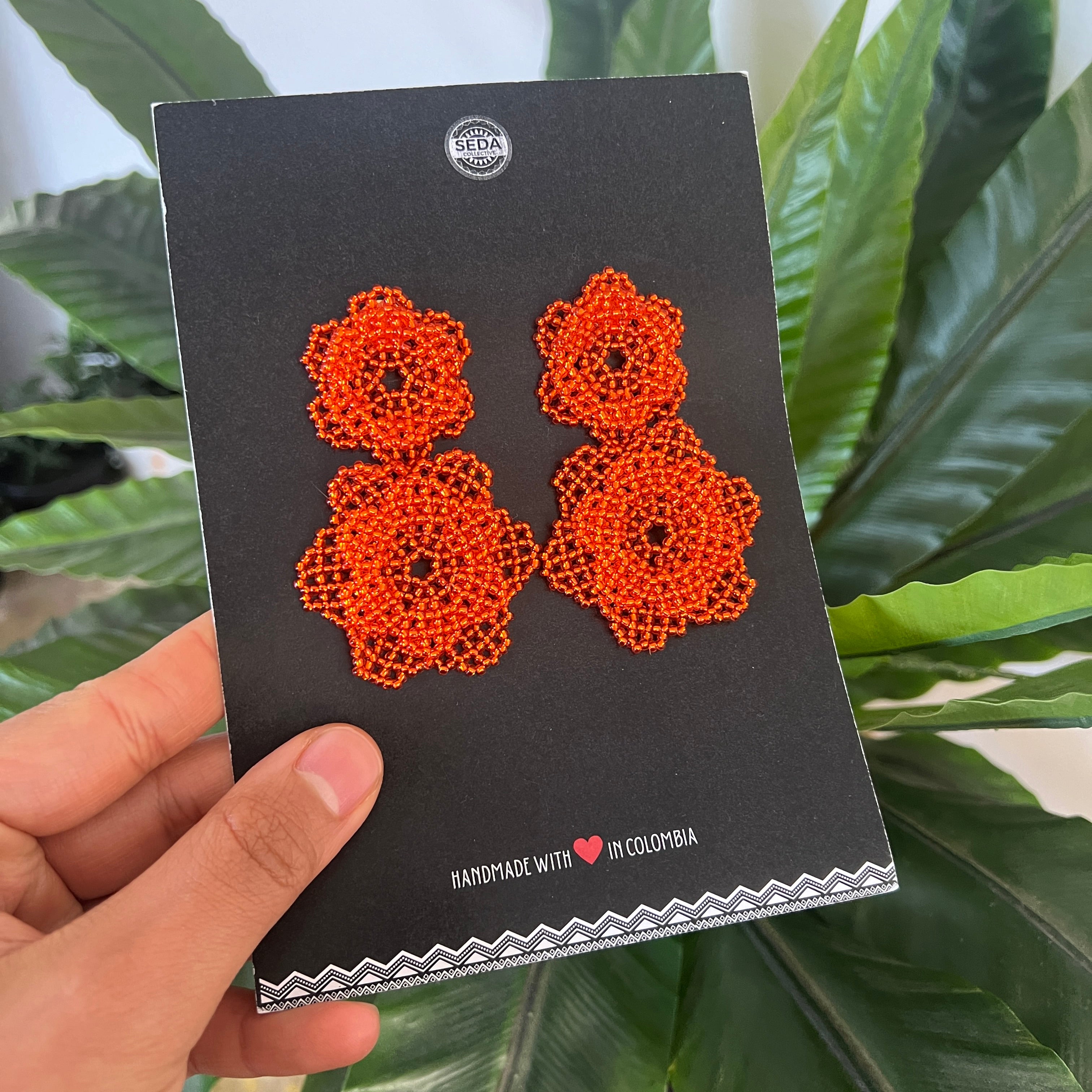 ARCHIVE | VERA | DOUBLE FLOWER | ORANGE SPARKLE