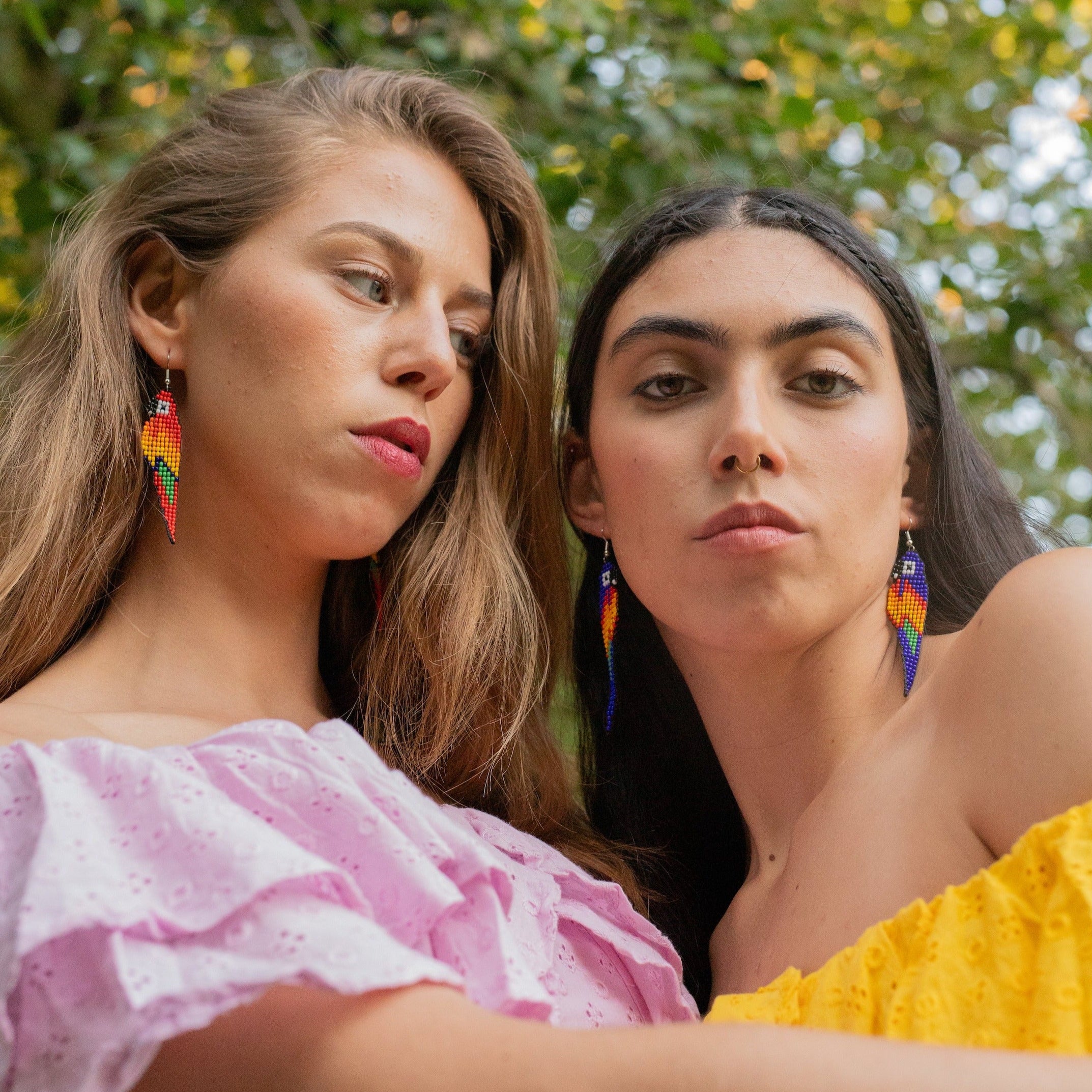 ARCHIVE | PARROT EARRINGS | AZUL