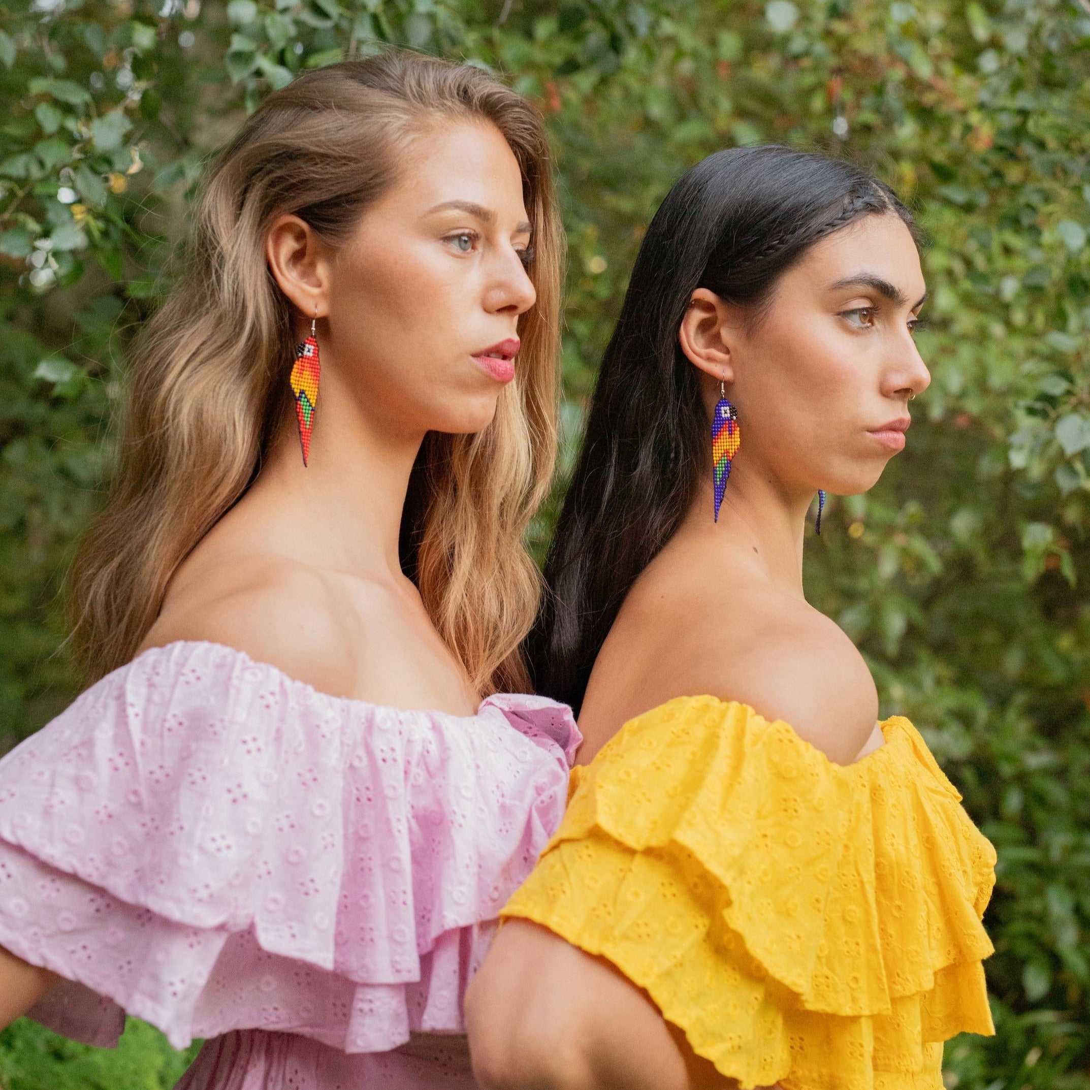 ARCHIVE | PARROT EARRINGS | AZUL