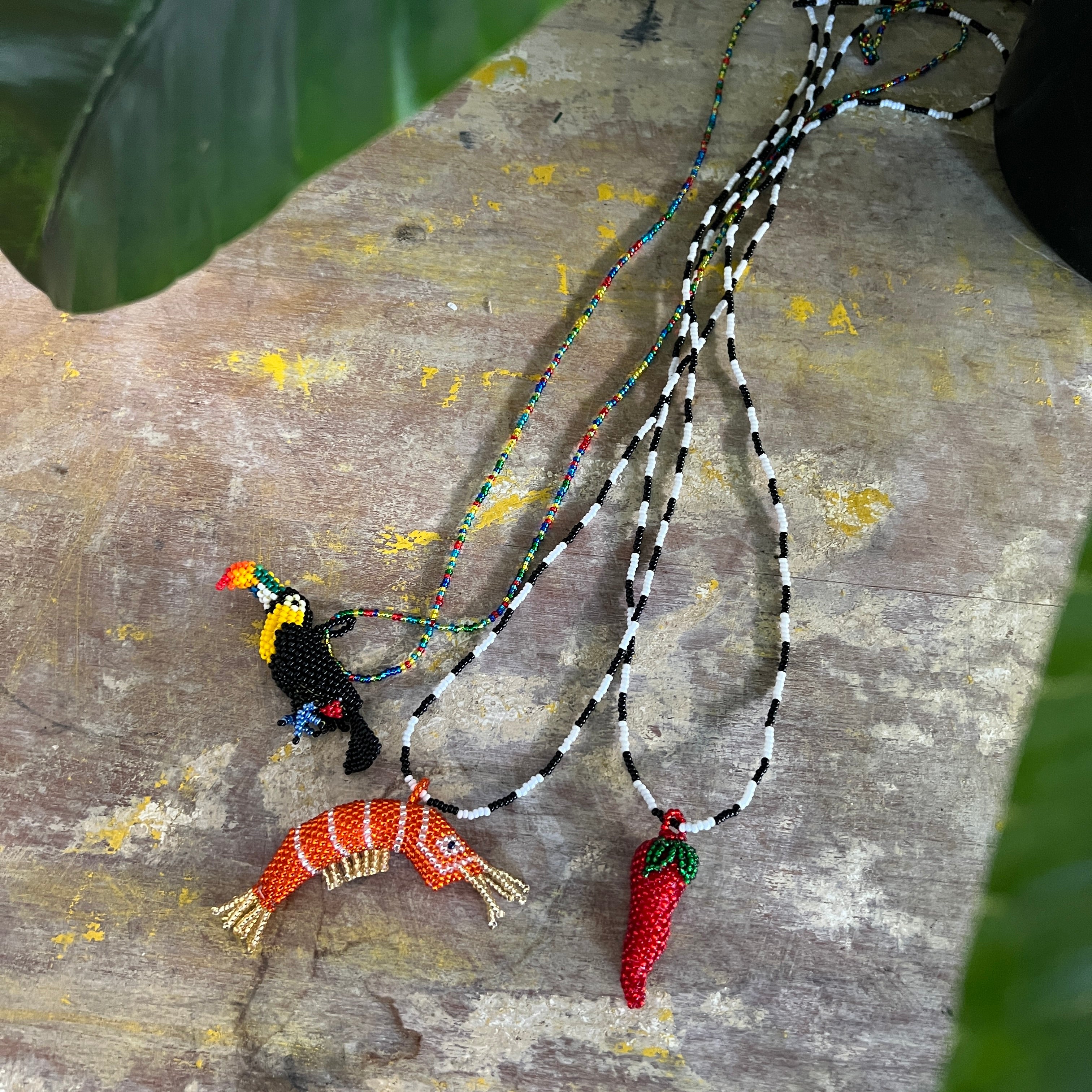 TOUCAN AMULET | necklace, charm/ornament