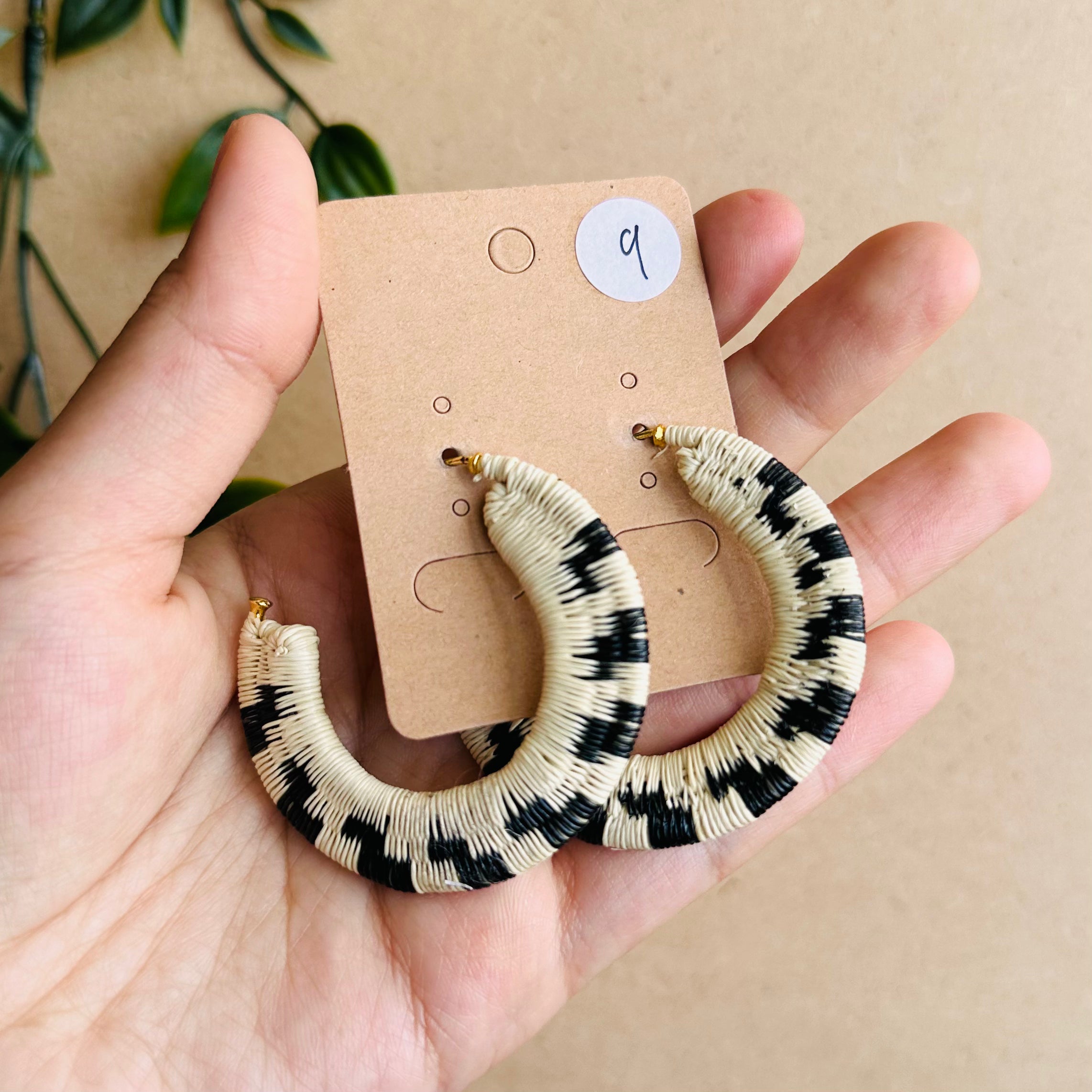 OUTLET | PALM HALF HOOPS  * more colours