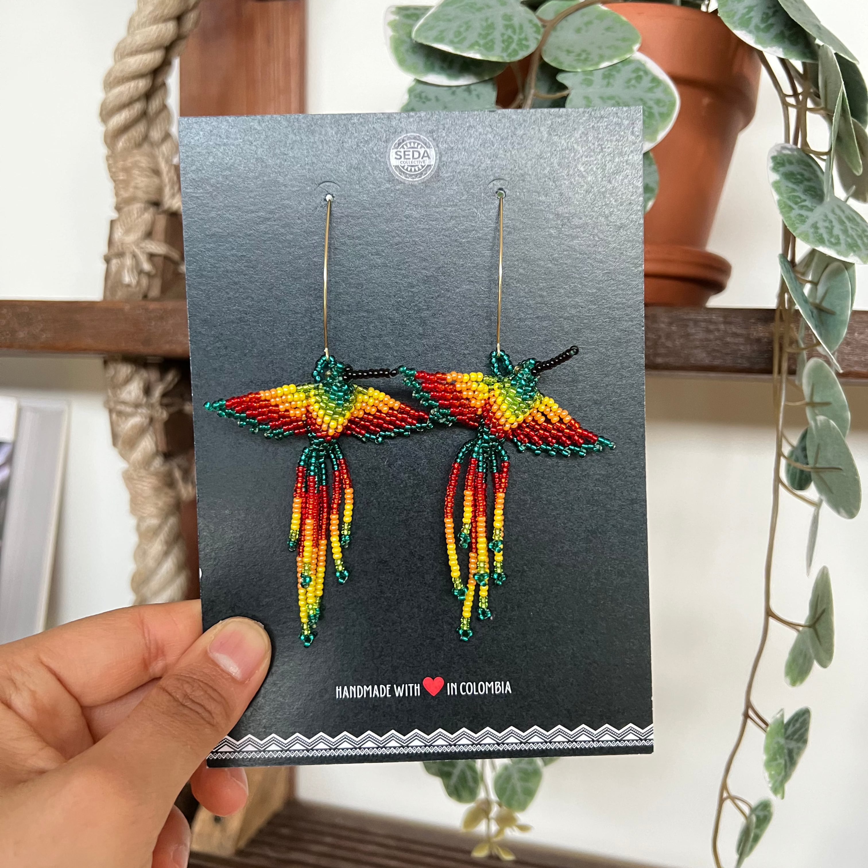 ARCHIVE | HUMMINGBIRD EARRINGS | MAXI #5