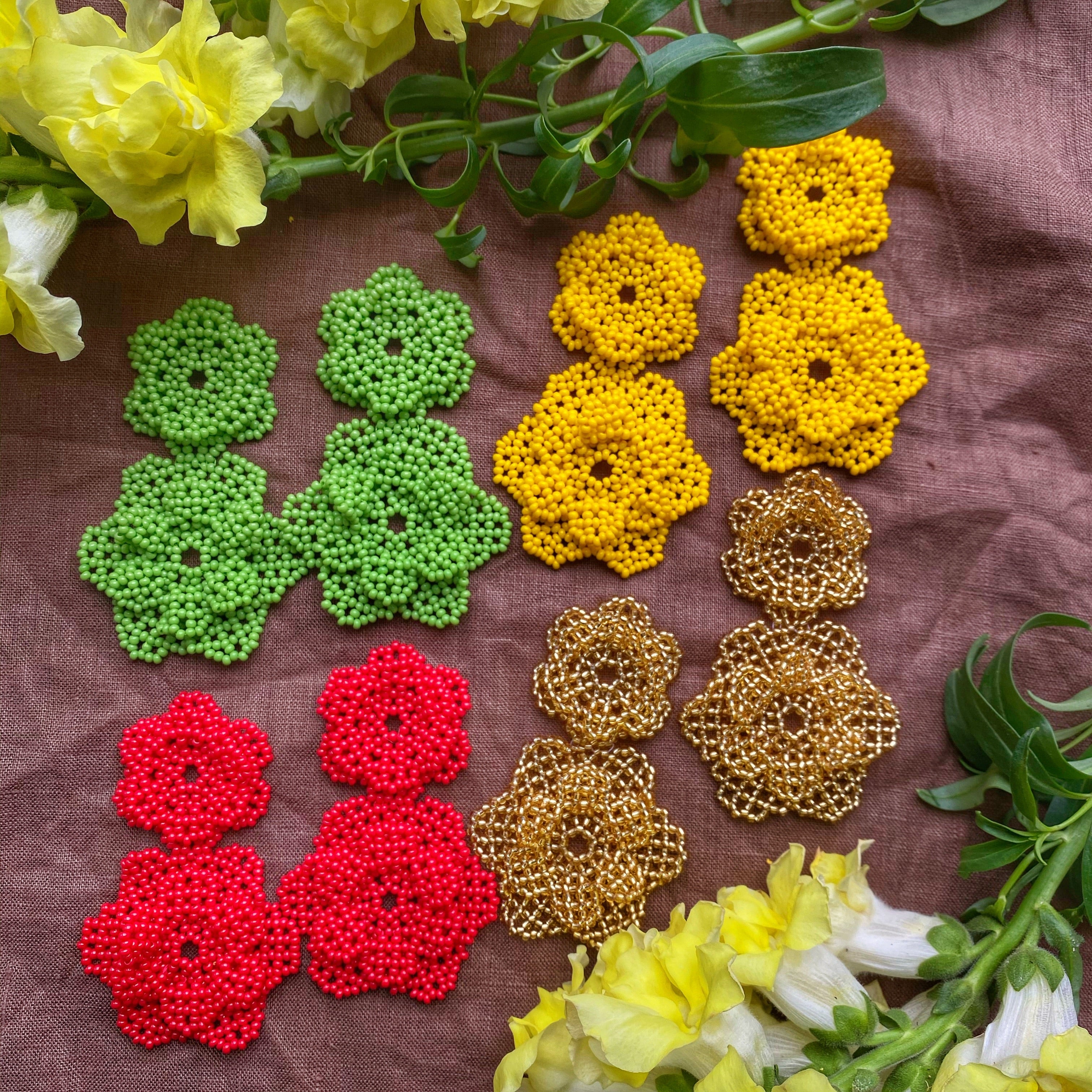 ARCHIVE | VERA | DOUBLE FLOWER | SPRING GREEN