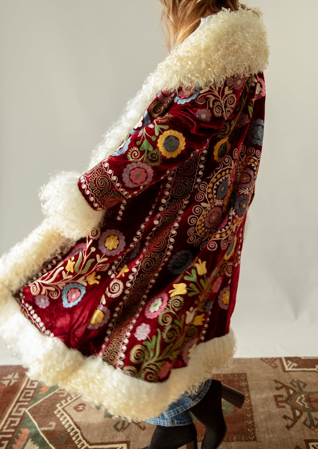 RABIYA #20 | L-XL | SUZANI LONG COAT