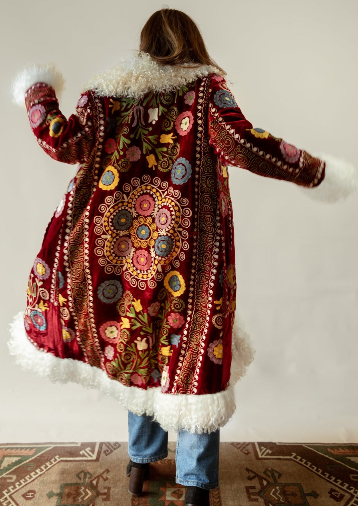 RABIYA #20 | L-XL | SUZANI LONG COAT