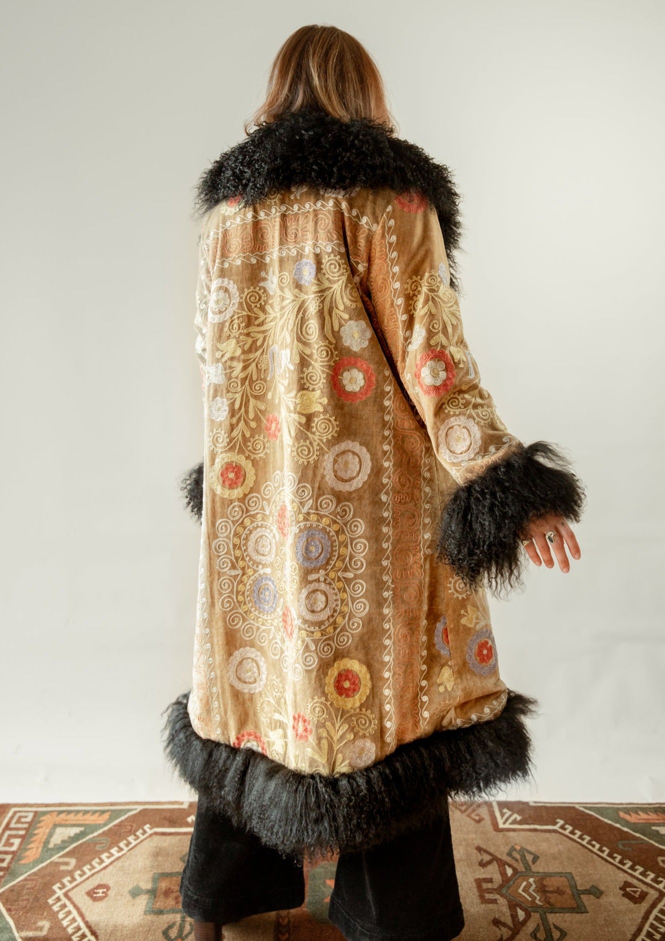 Beautifully handcrafted from 100% real extra soft and curly Tibetan / Mongolian  lamb fur.