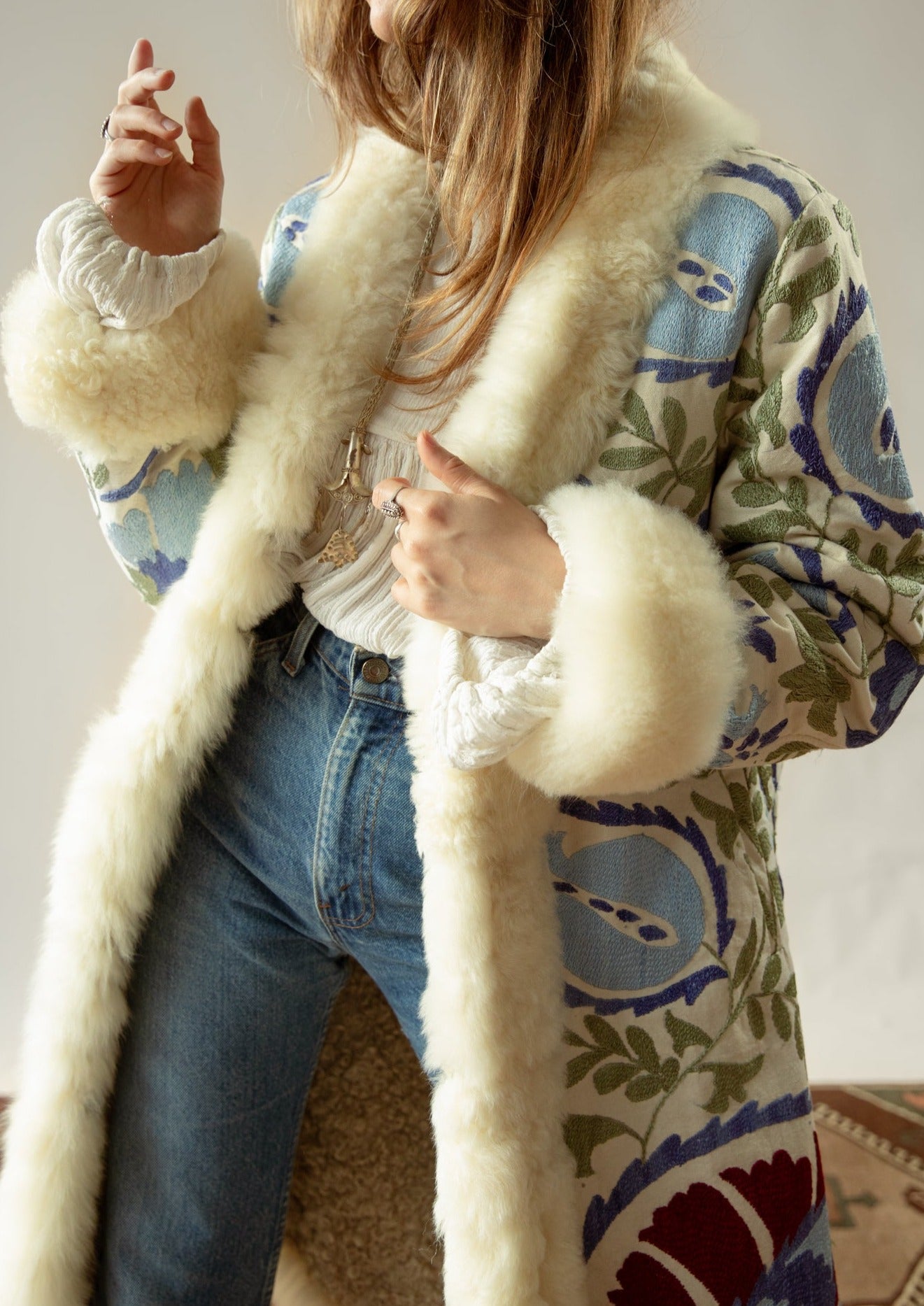 RABIYA #18 | S-M | SUZANI LONG COAT