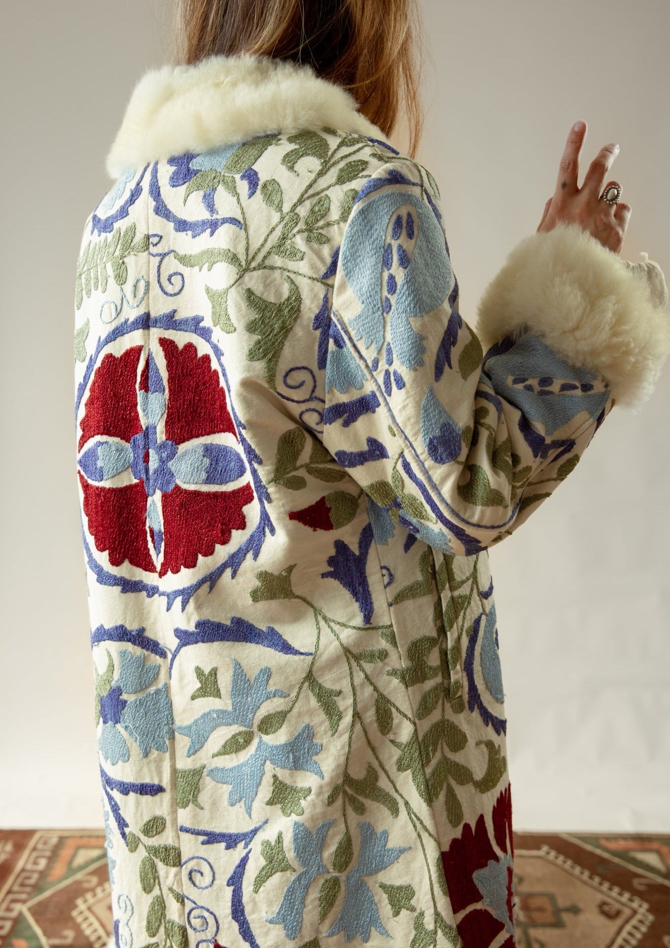 RABIYA #18 | S-M | SUZANI LONG COAT