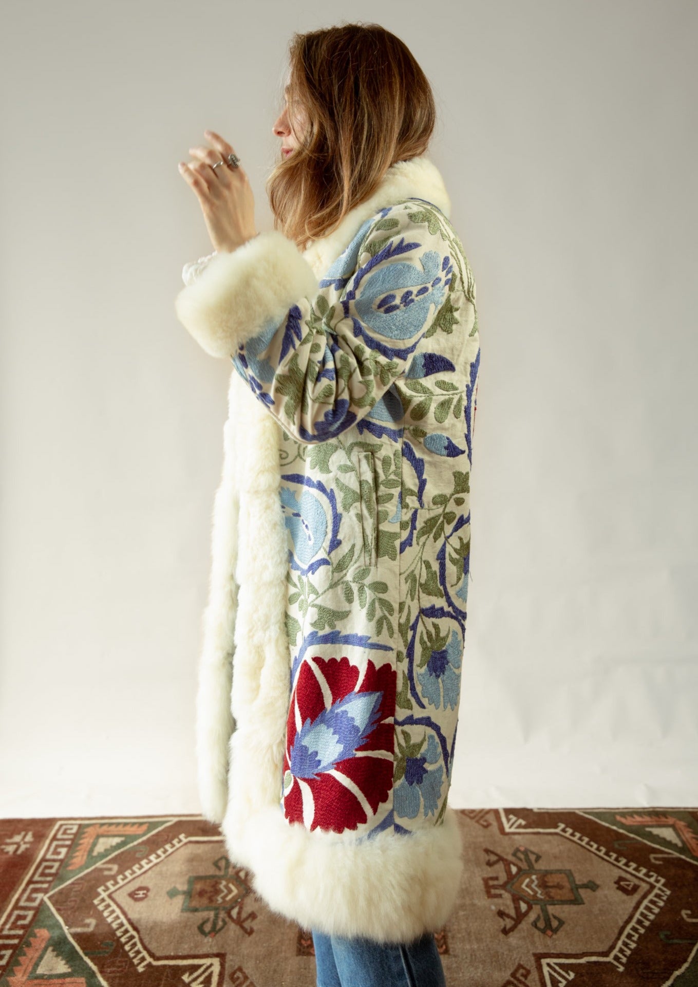 RABIYA #18 | S-M | SUZANI LONG COAT