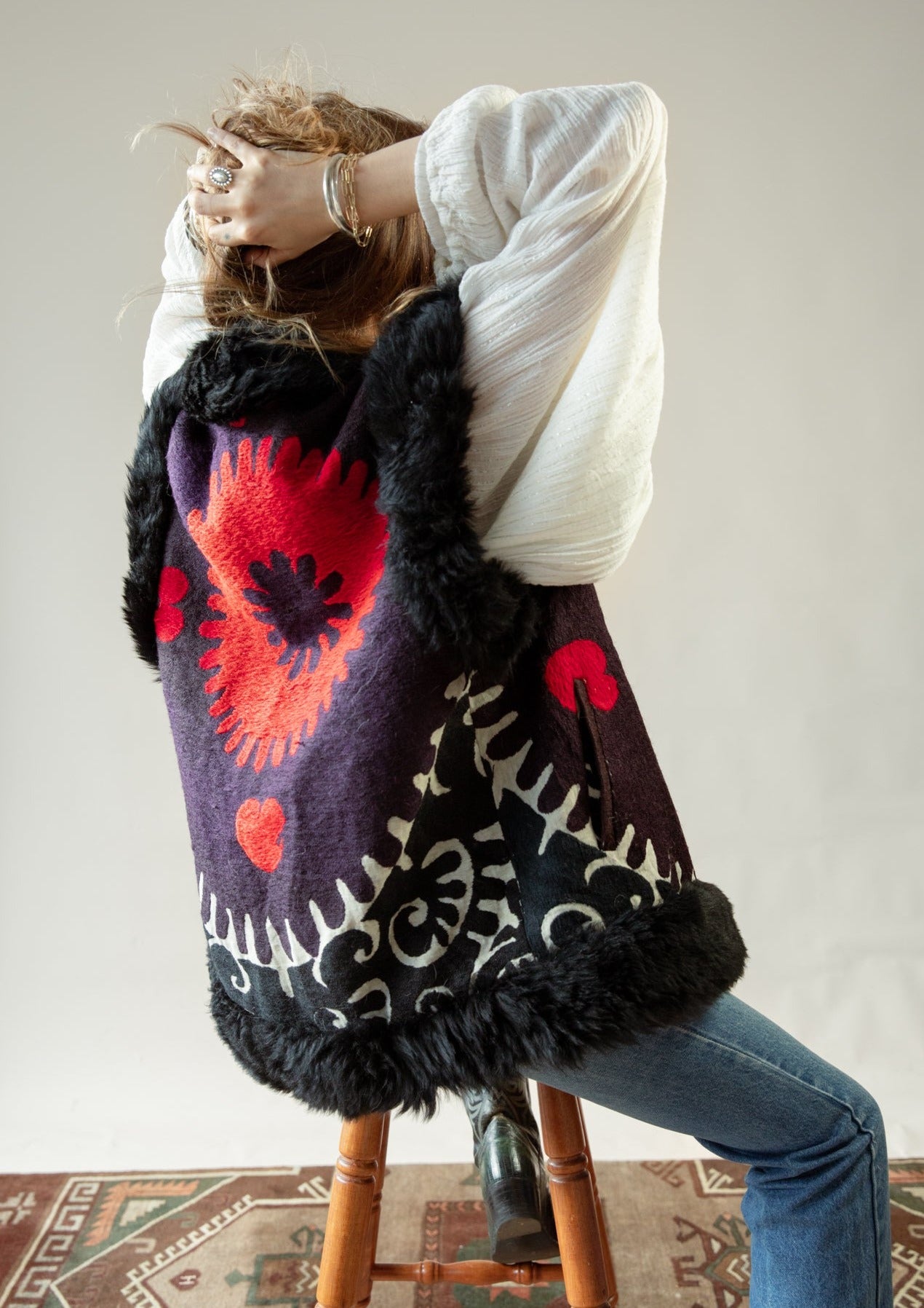 AYPATAM #16 | M-XL | SUZANI SHORT VEST