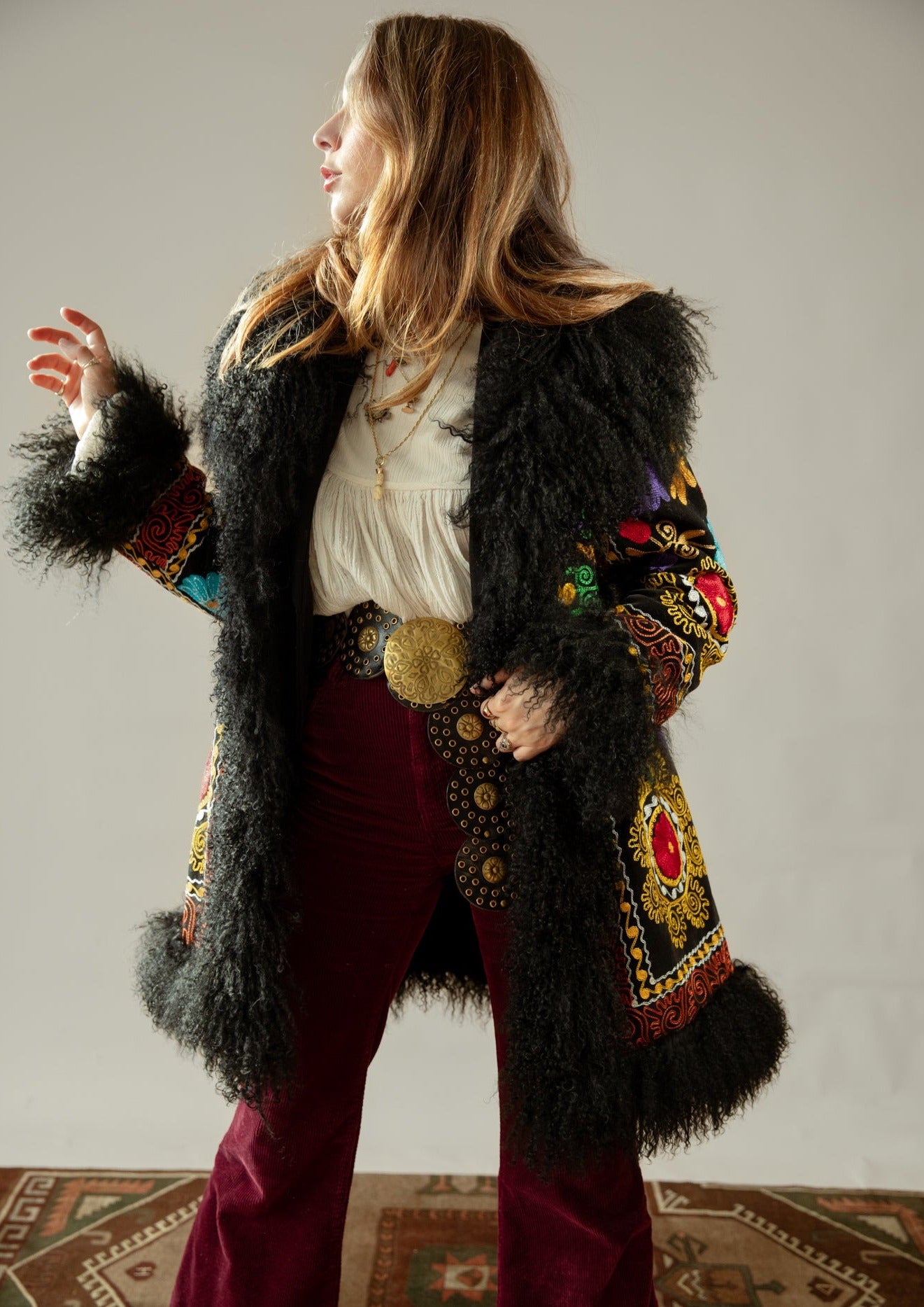 ALIYA #12 | M-XL | SUZANI SHORT COAT