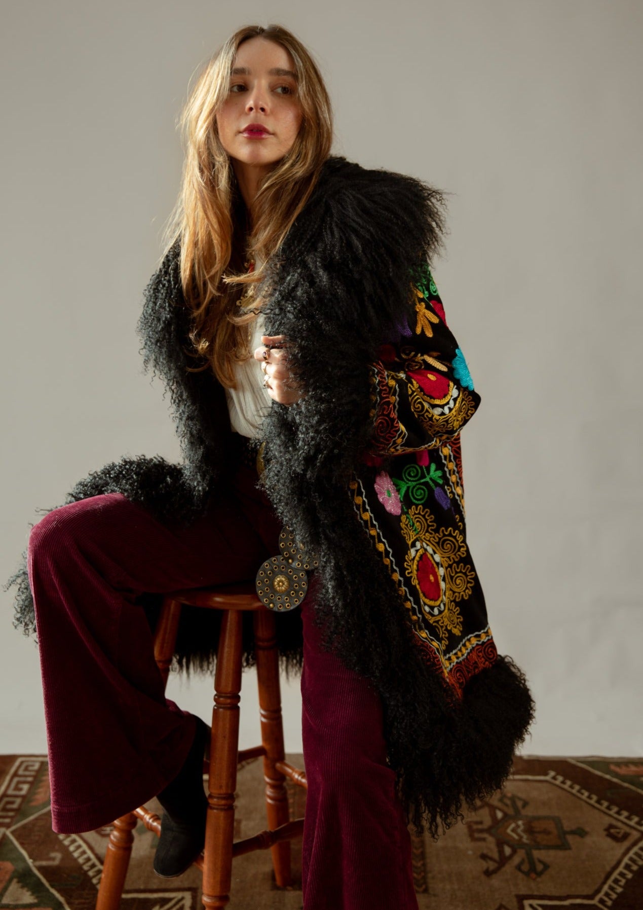 ALIYA #12 | M-XL | SUZANI SHORT COAT