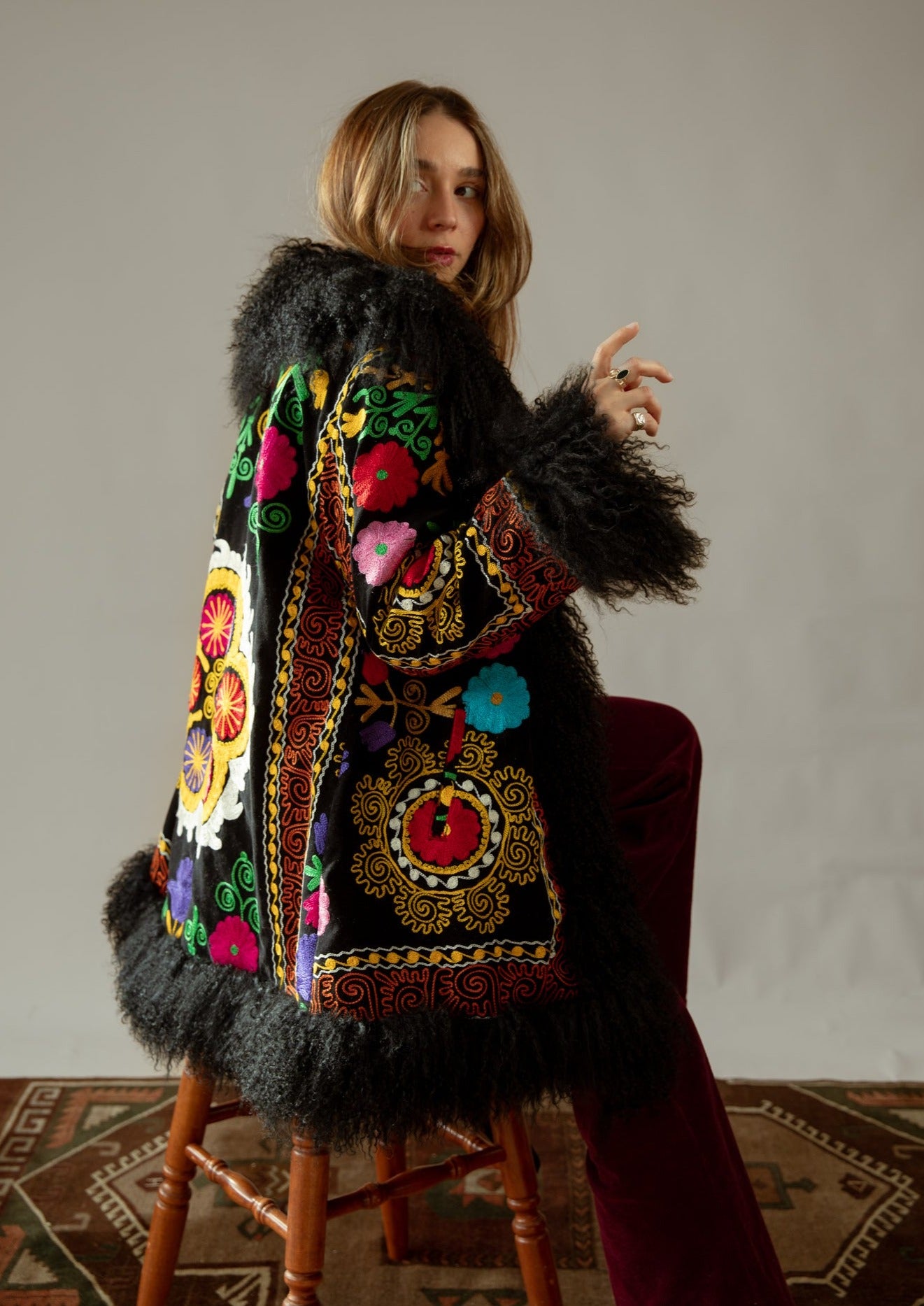 ALIYA #12 | M-XL | SUZANI SHORT COAT