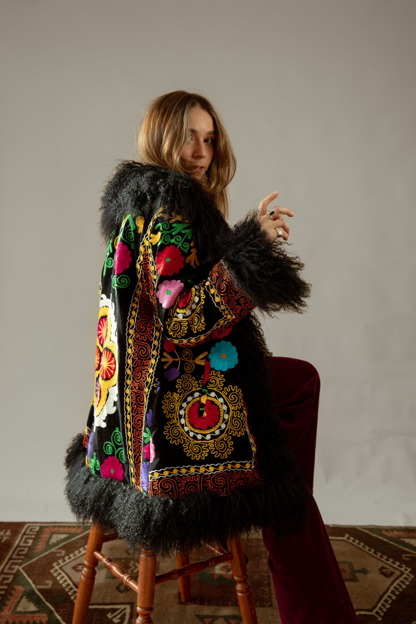 ALIYA #12 | M-XL | SUZANI SHORT COAT