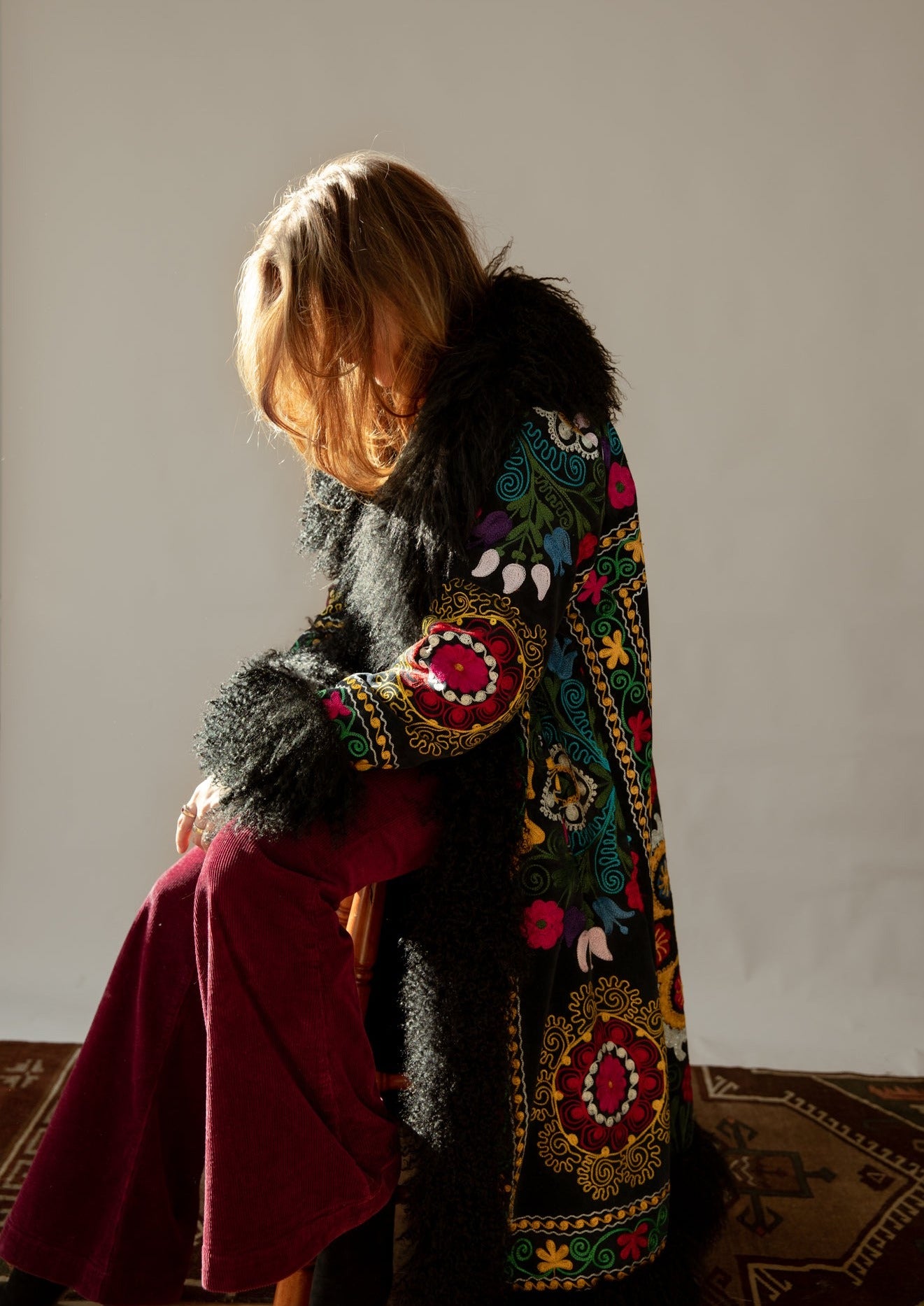 RABIYA #21 | M-L | SUZANI LONG COAT