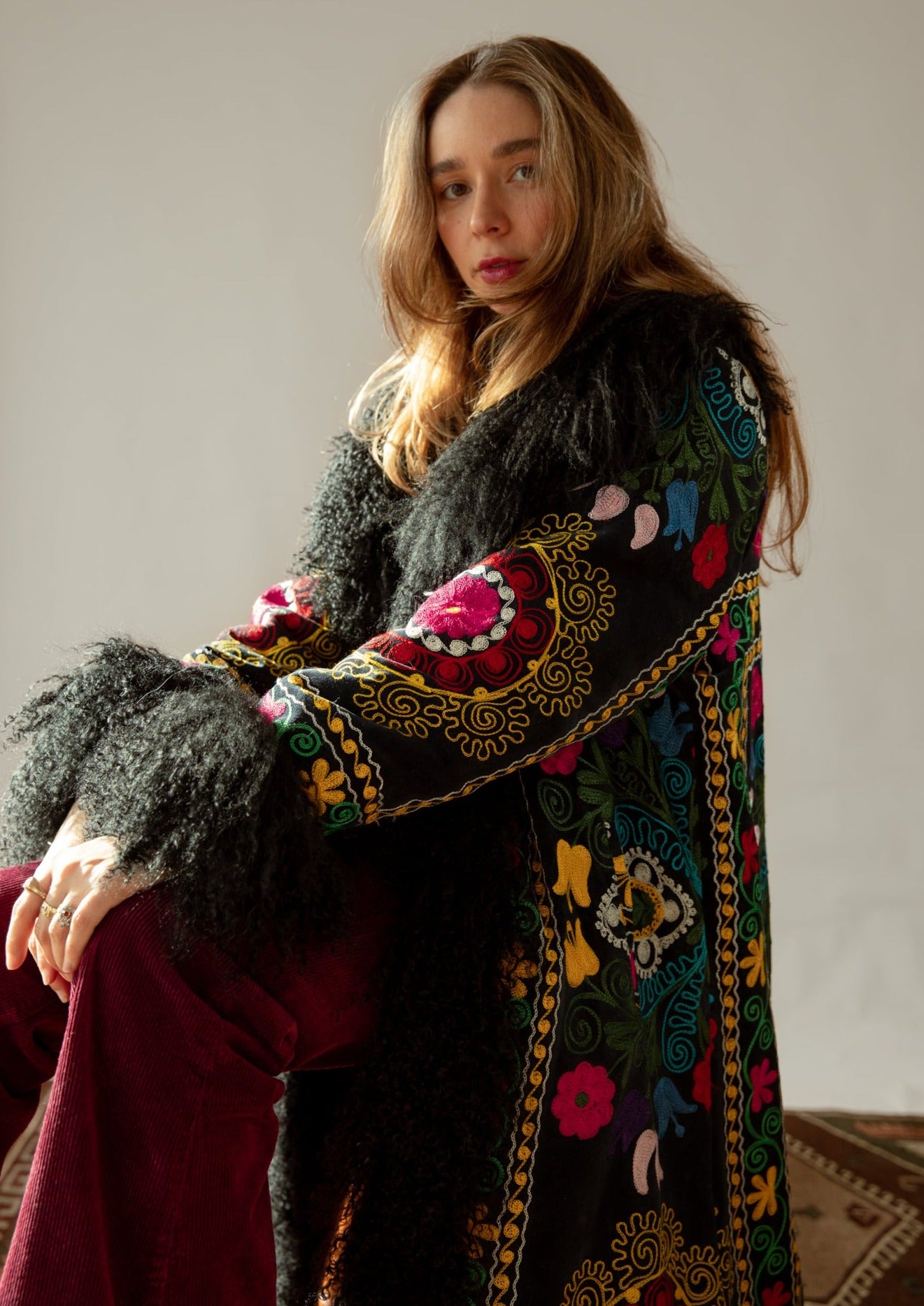 RABIYA #21 | M-L | SUZANI LONG COAT