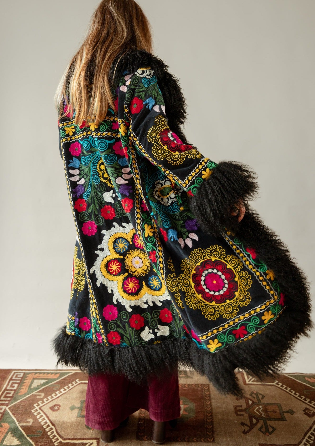 RABIYA #21 | M-L | SUZANI LONG COAT