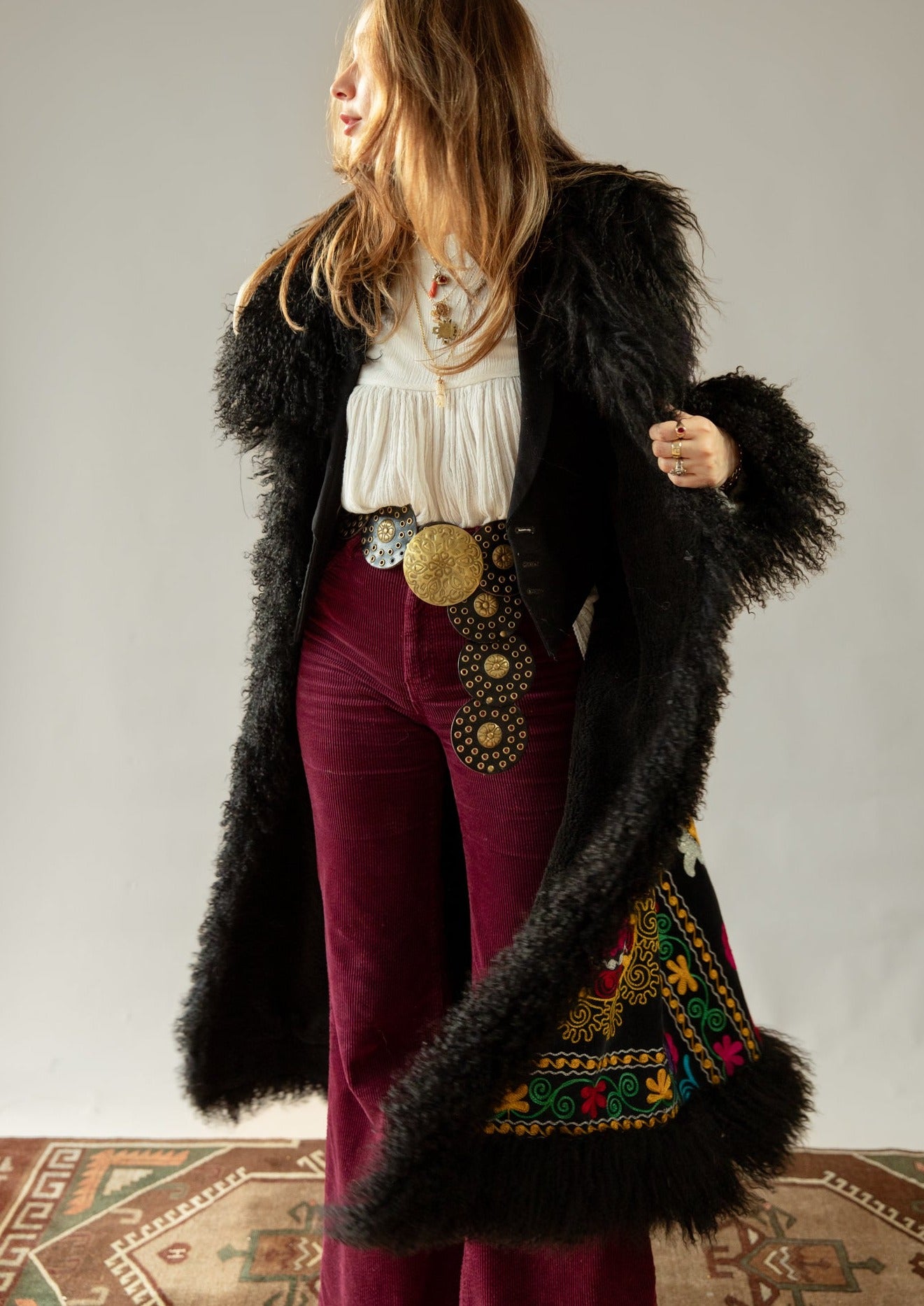 RABIYA #21 | M-L | SUZANI LONG COAT