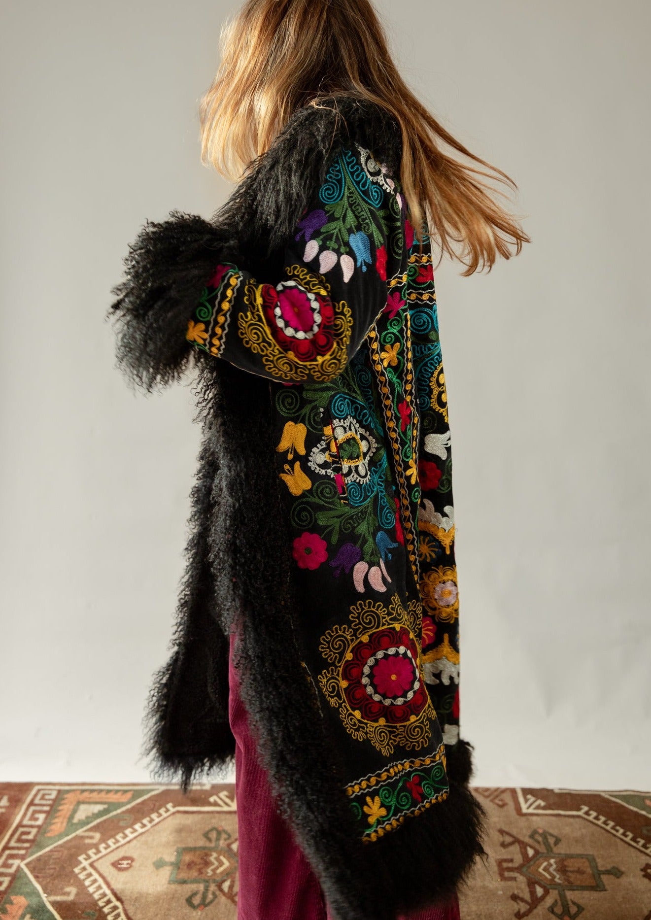 RABIYA #21 | M-L | SUZANI LONG COAT