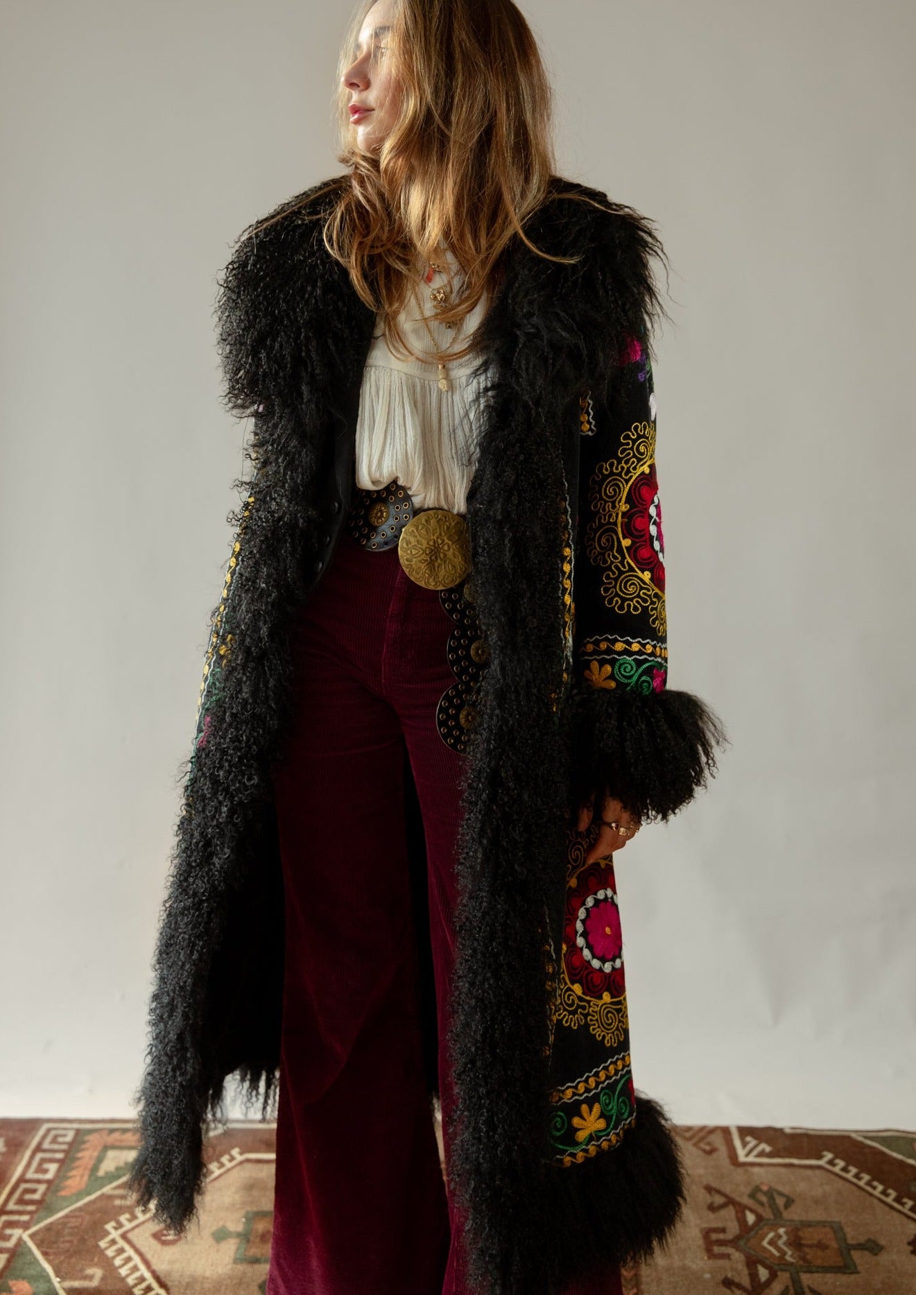 RABIYA #21 | M-L | SUZANI LONG COAT