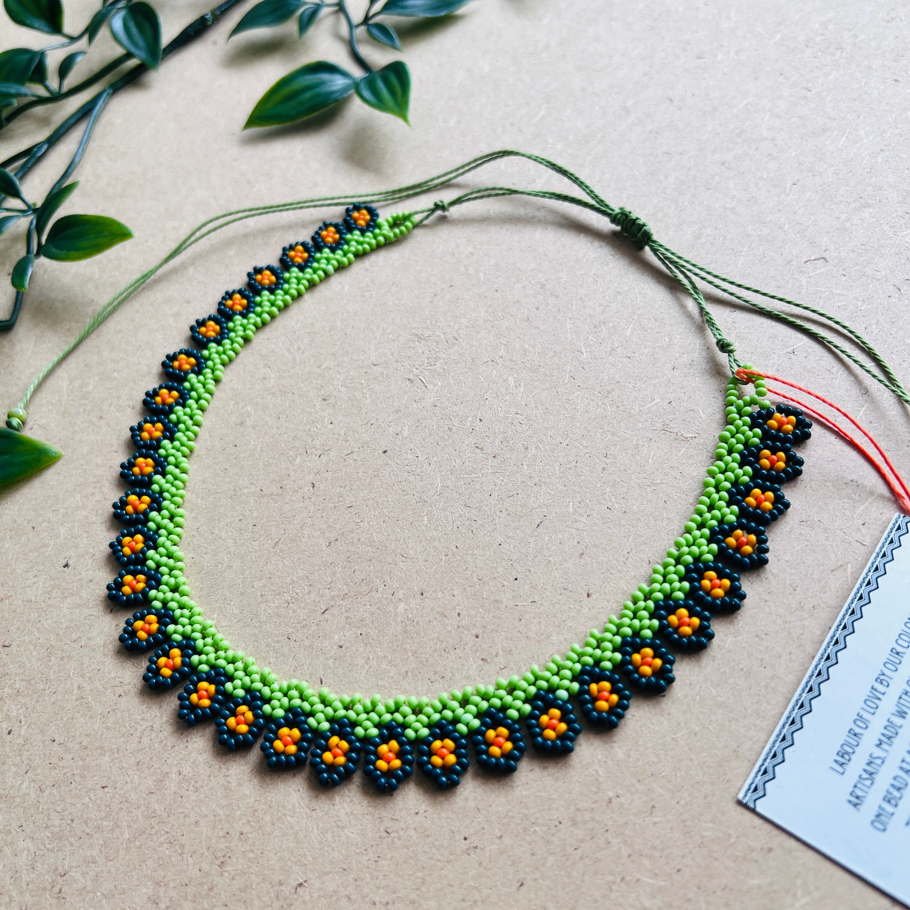 ARCHIVE | ALEGRA CHOKER #01 | LIME & FOREST GREEN
