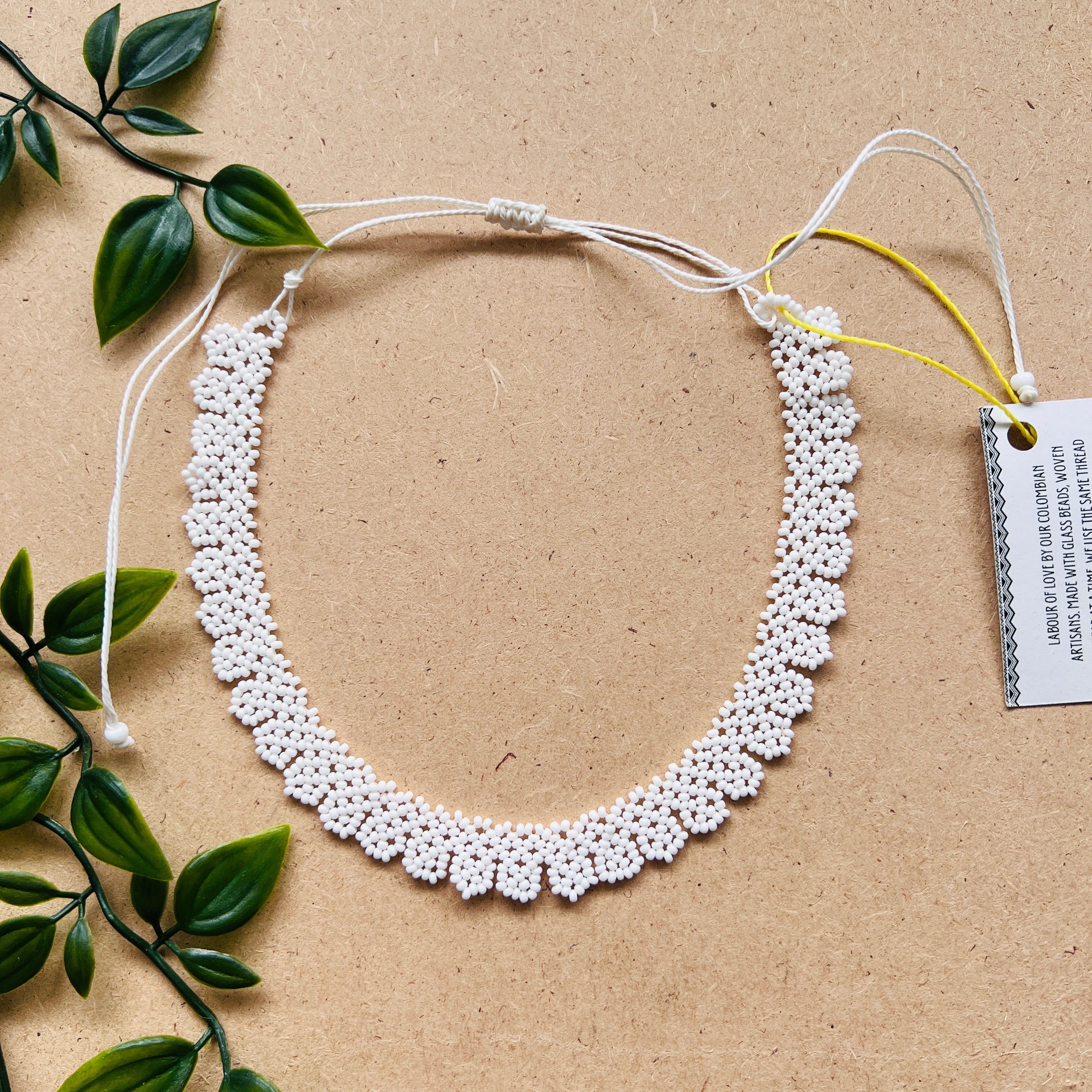 ARCHIVE | ALEGRA CHOKER #14 | WHITE
