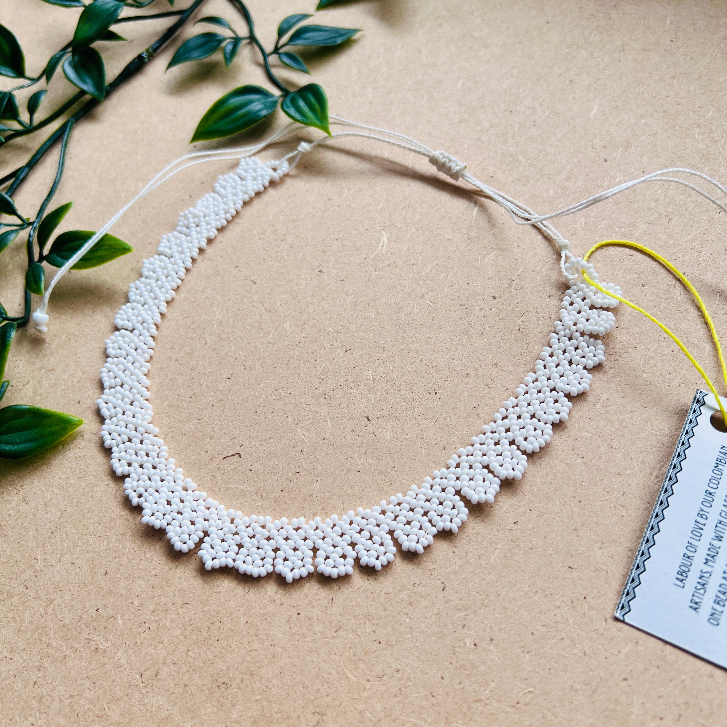 ARCHIVE | ALEGRA CHOKER #14 | WHITE