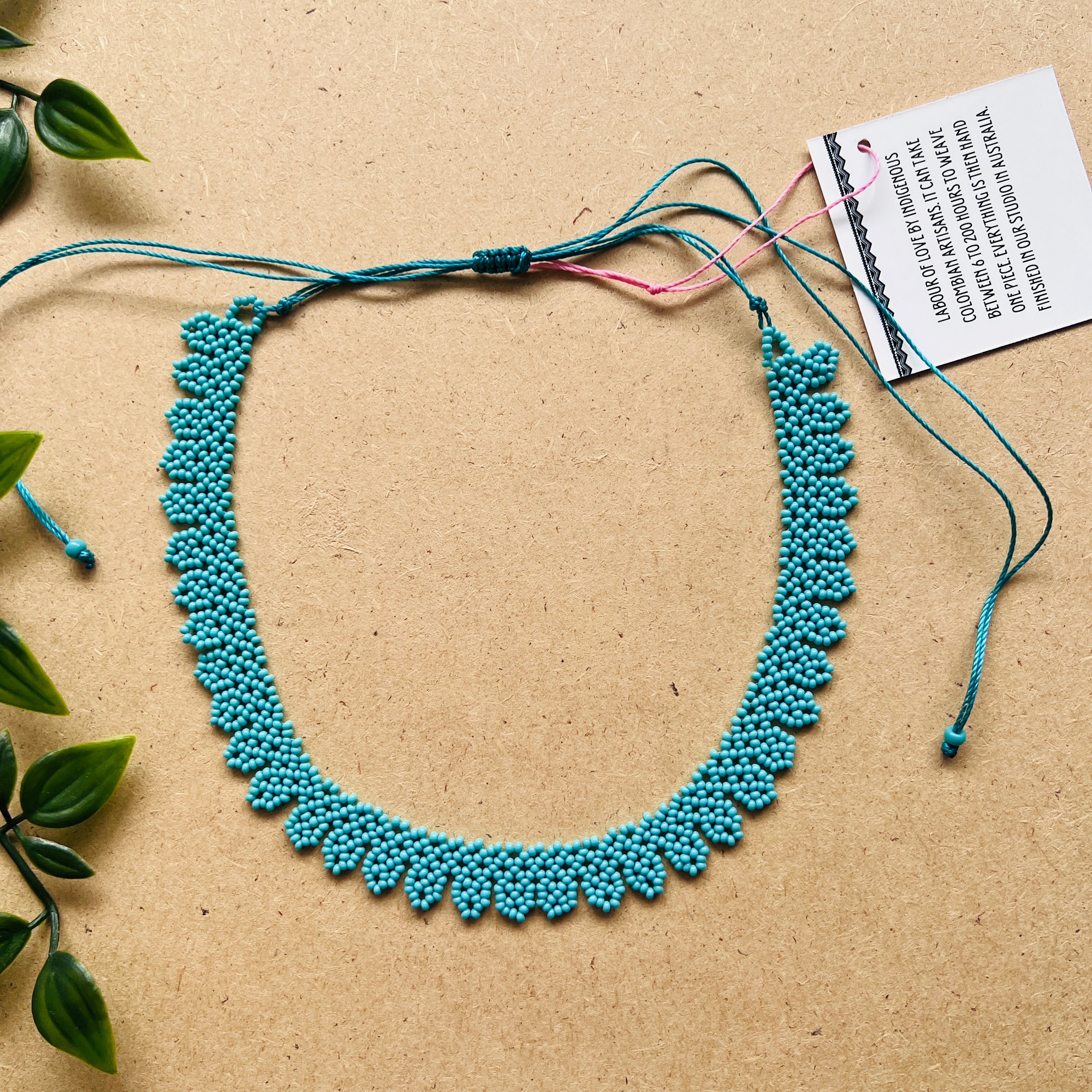 ARCHIVE | ALEGRA CHOKER #16 | TURQUOISE