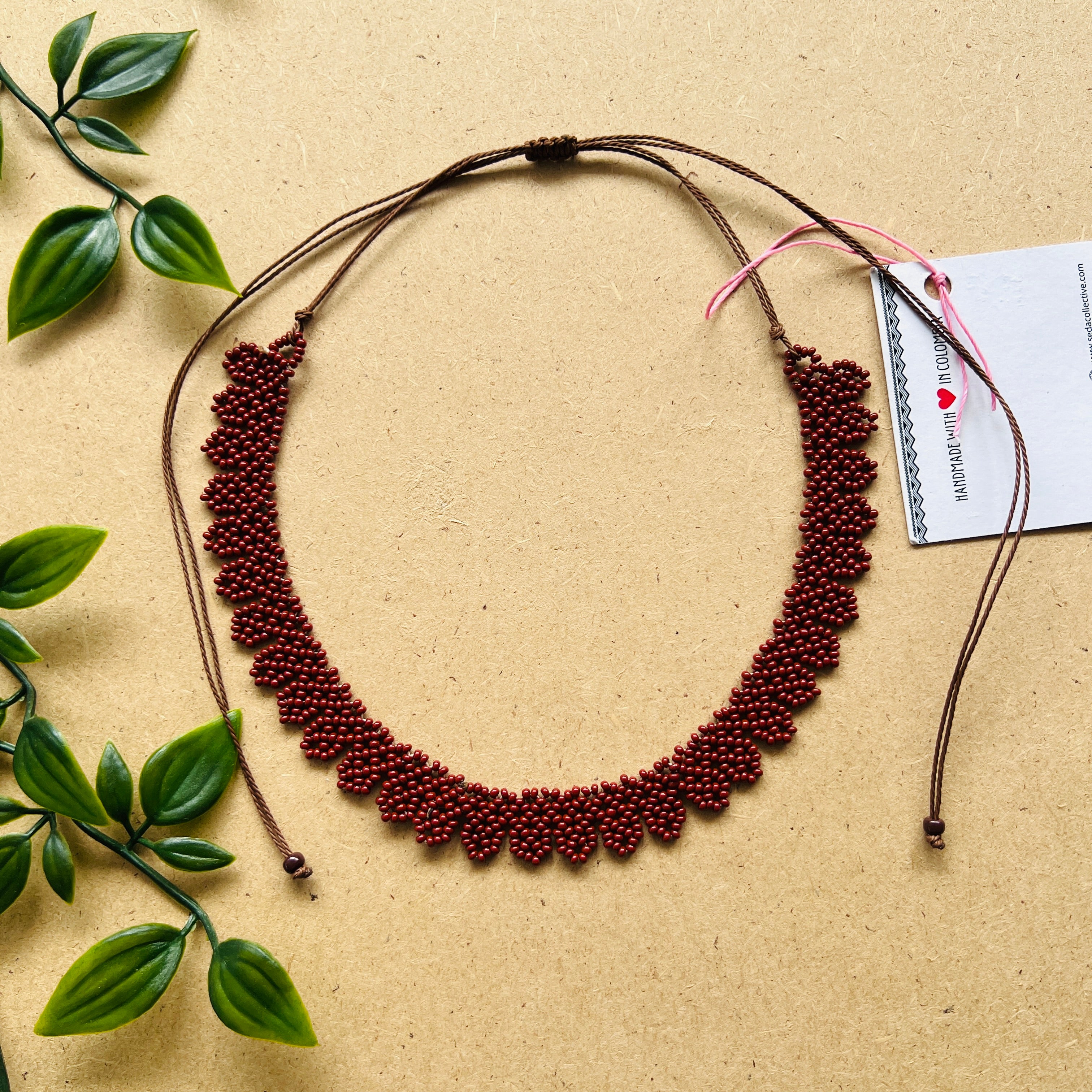 ARCHIVE | ALEGRA CHOKER #30 | BROWN