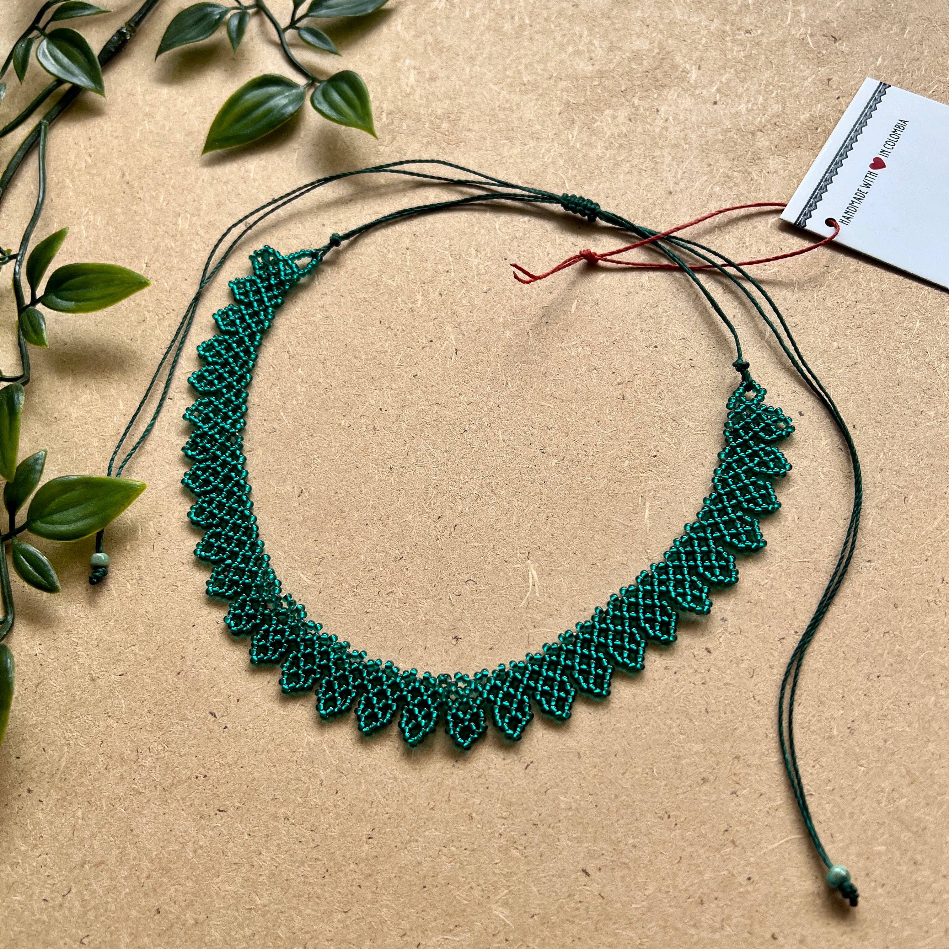 ARCHIVE | ALEGRA CHOKER #33 | EMERALD