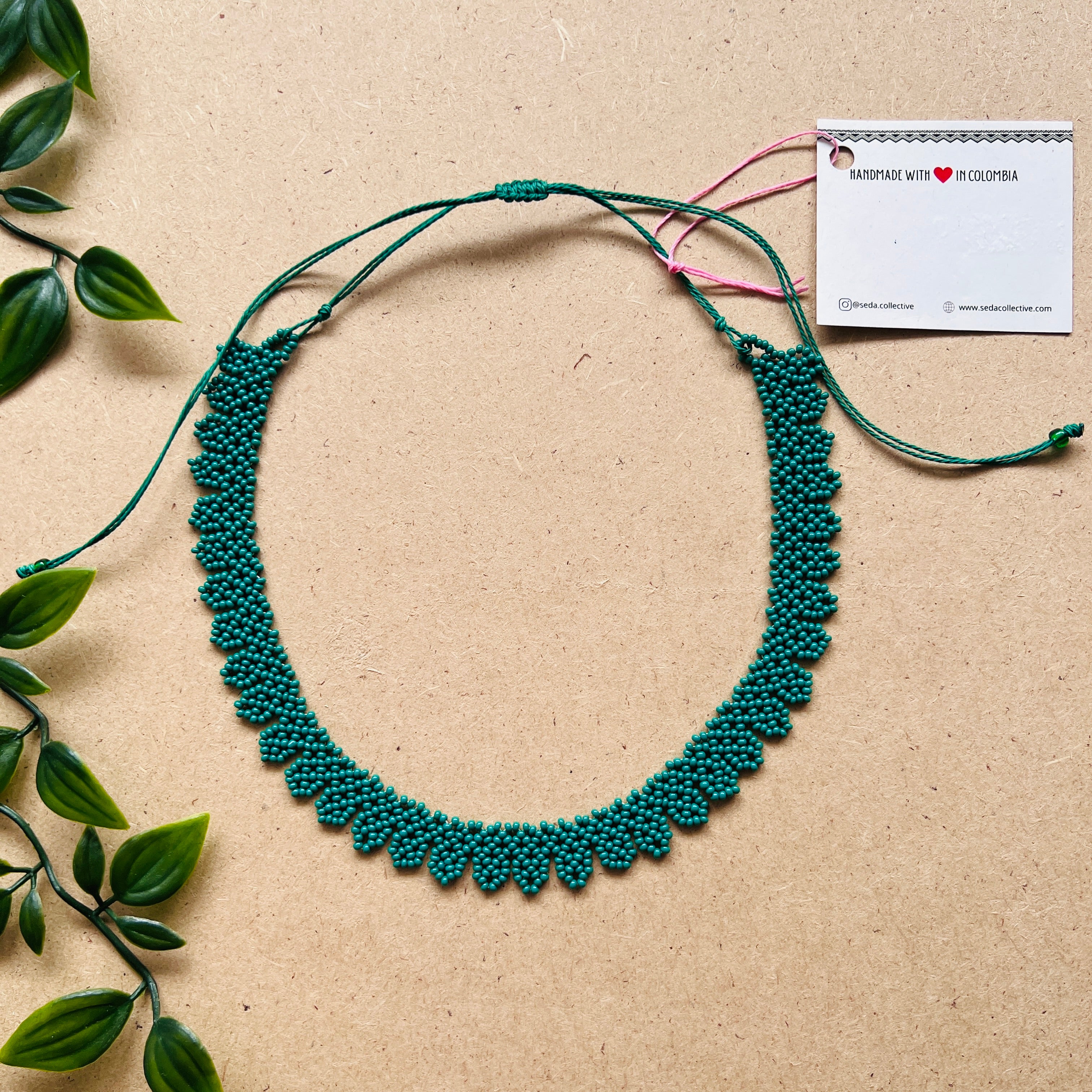 ARCHIVE | ALEGRA CHOKER #38 | FOREST GREEN