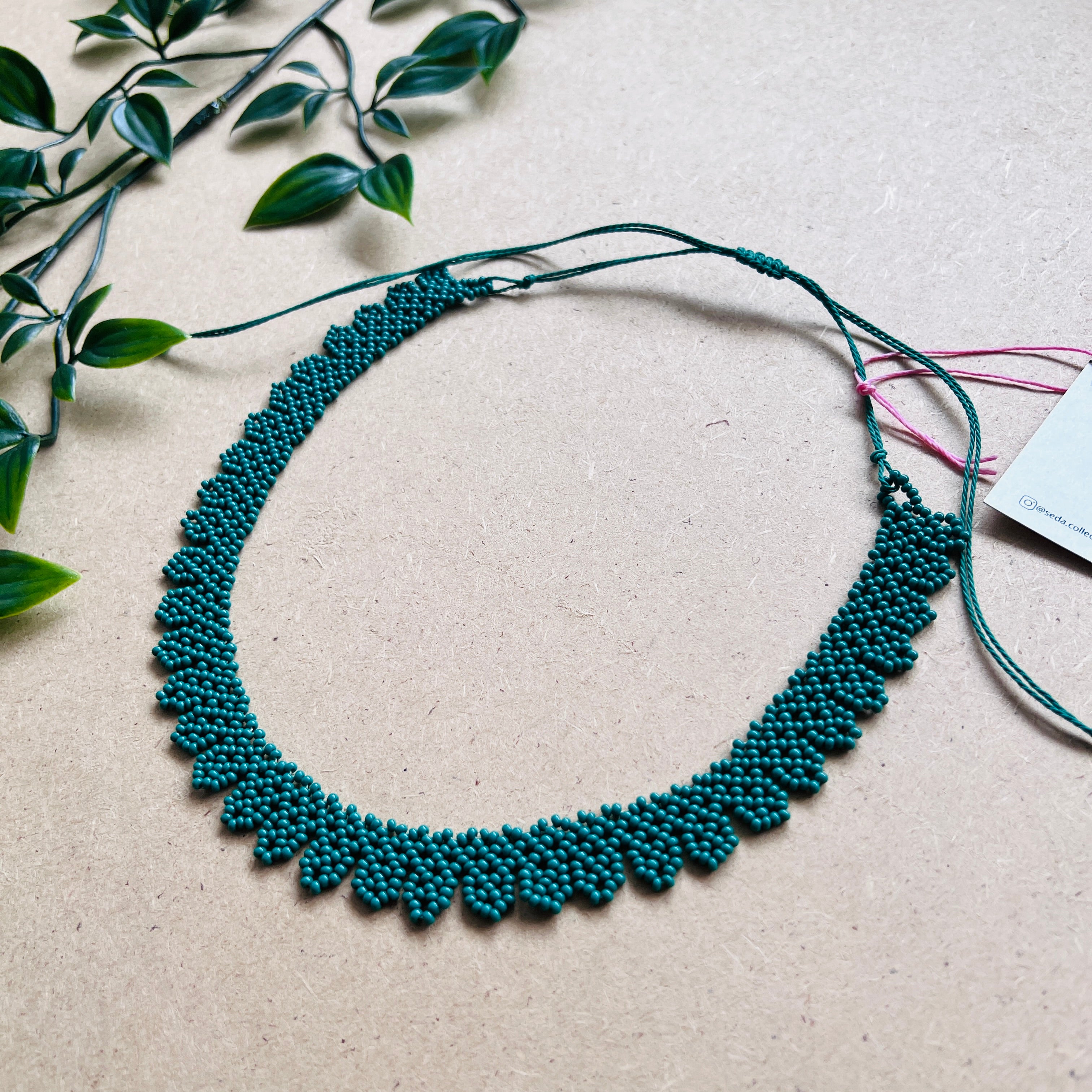 ARCHIVE | ALEGRA CHOKER #38 | FOREST GREEN