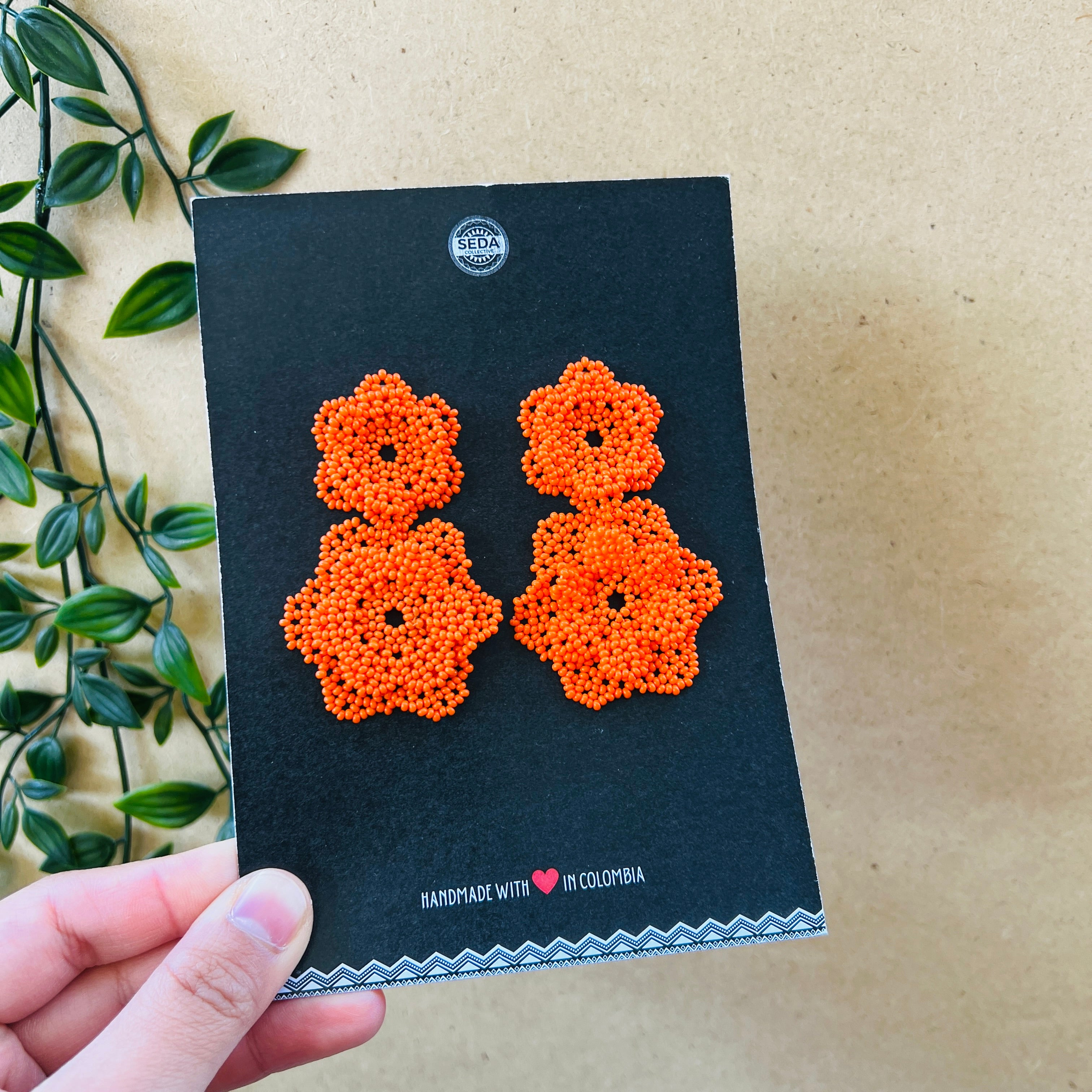 ARCHIVE | VERA | DOUBLE FLOWER | ORANGE