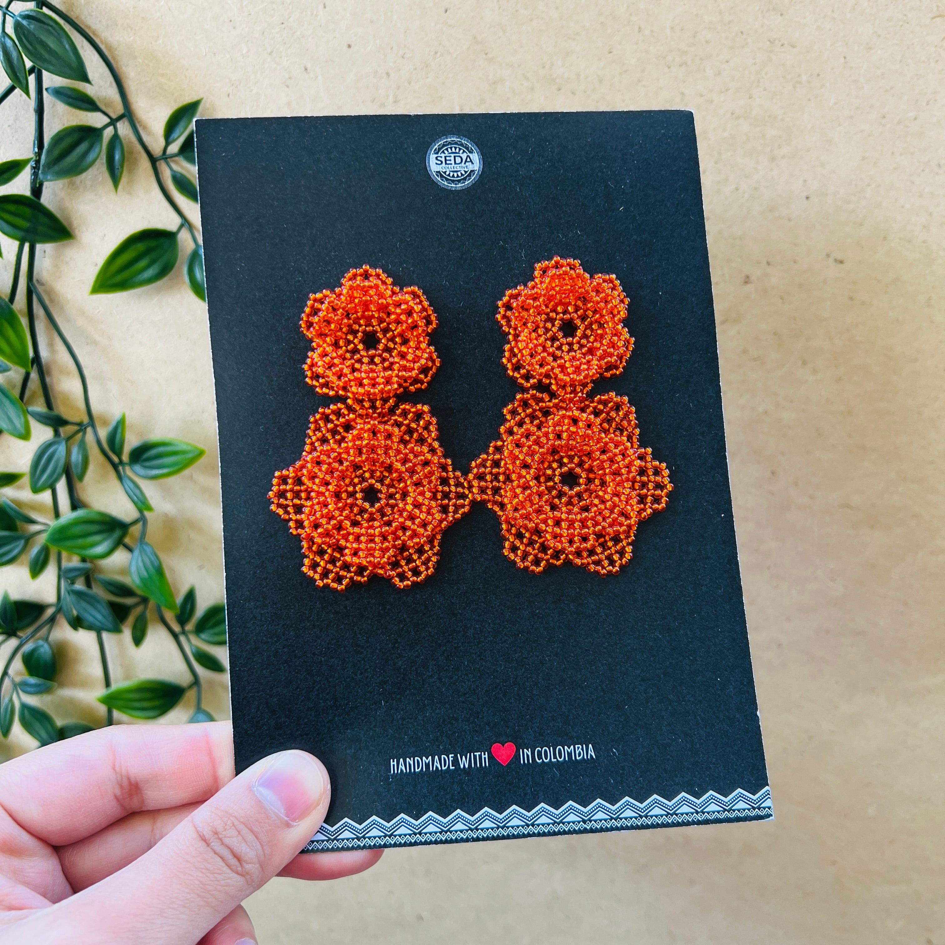 ARCHIVE | VERA | DOUBLE FLOWER | ORANGE SPARKLE