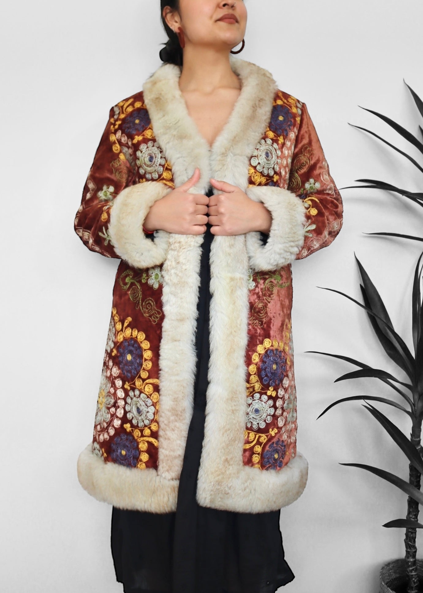 RABIYA #09 | S-M |SUZANI LONG COAT