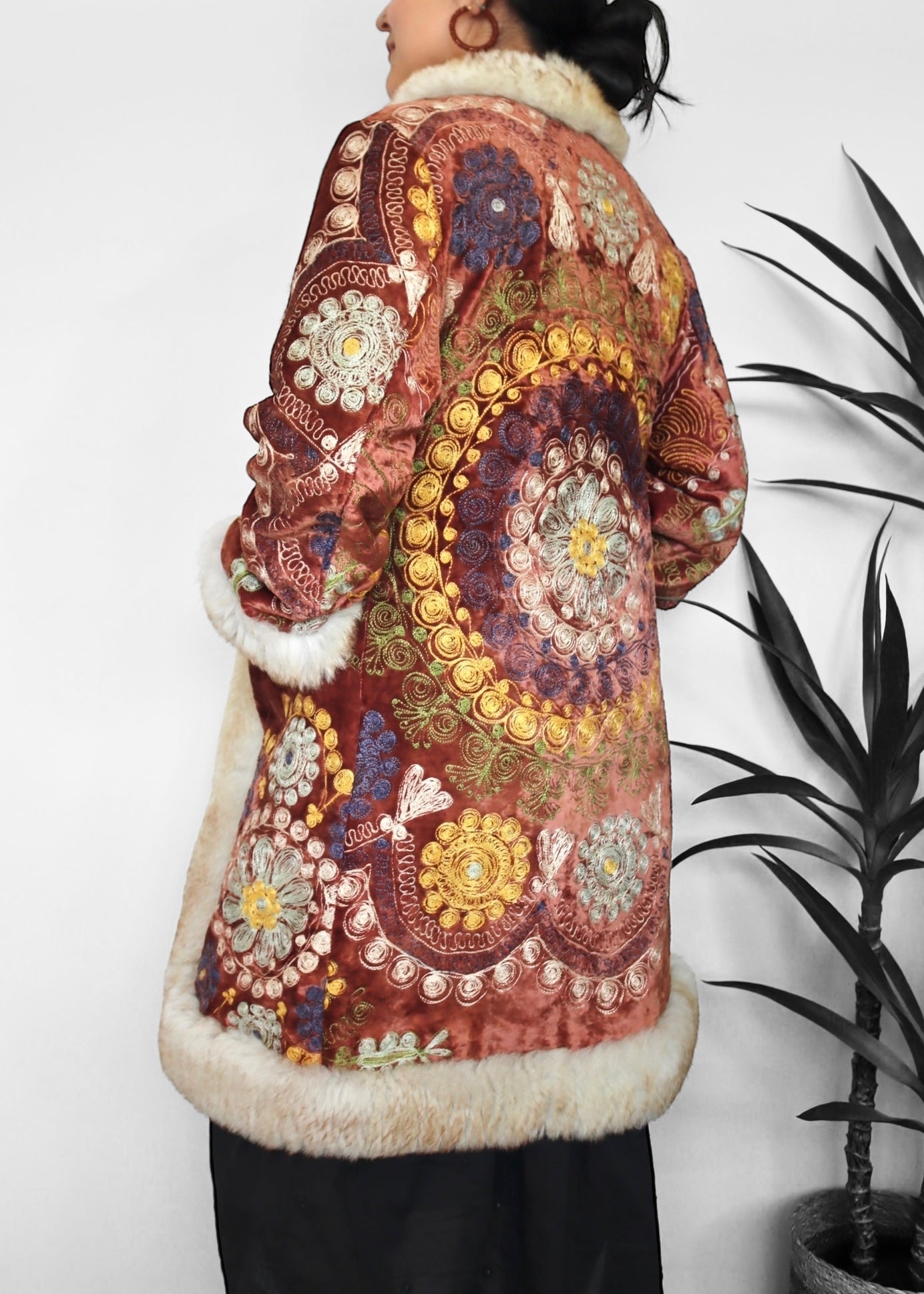 RABIYA #09 | S-M |SUZANI LONG COAT