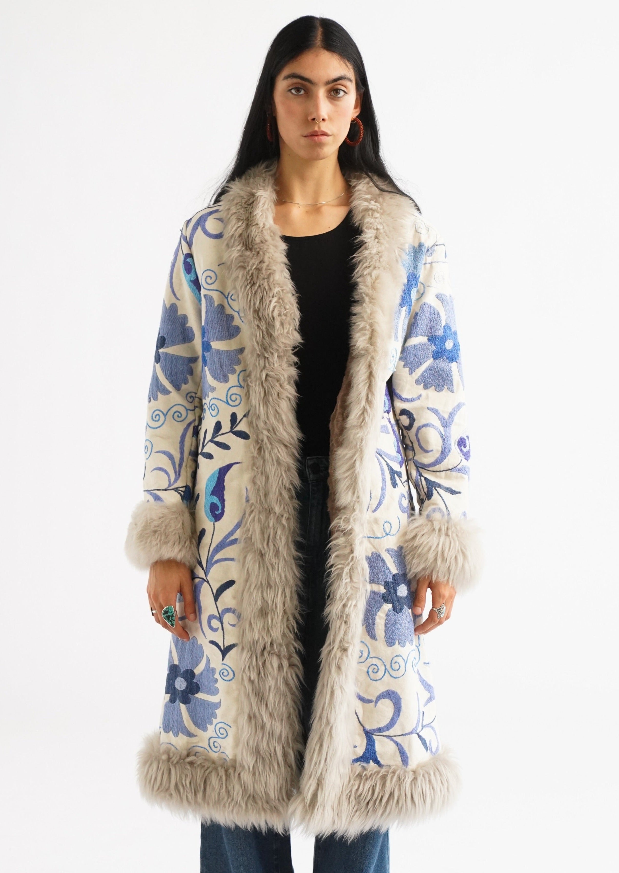 RABIYA #28 | M-L | SUZANI LONG COAT