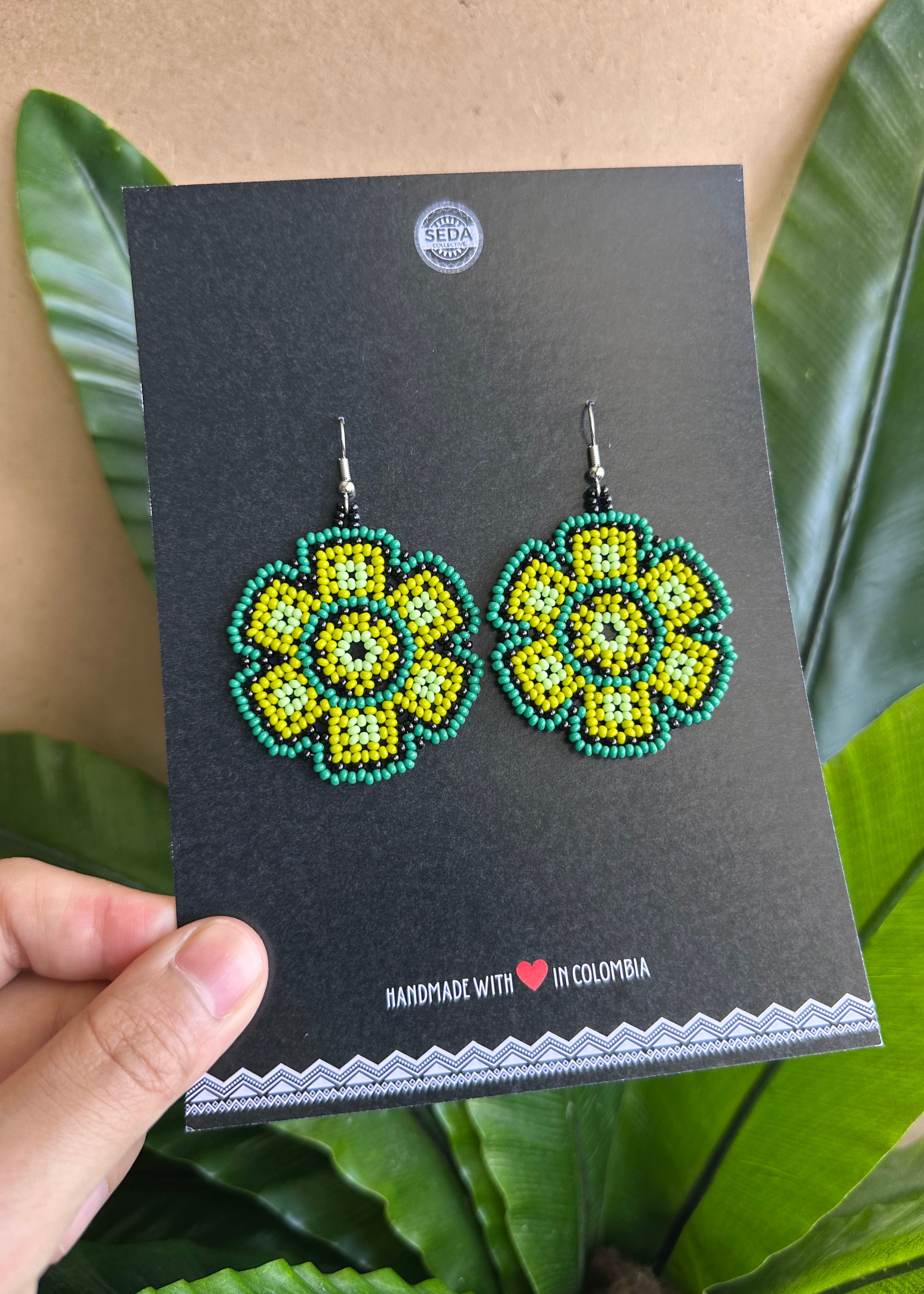 AURORA EARRINGS | FOREST