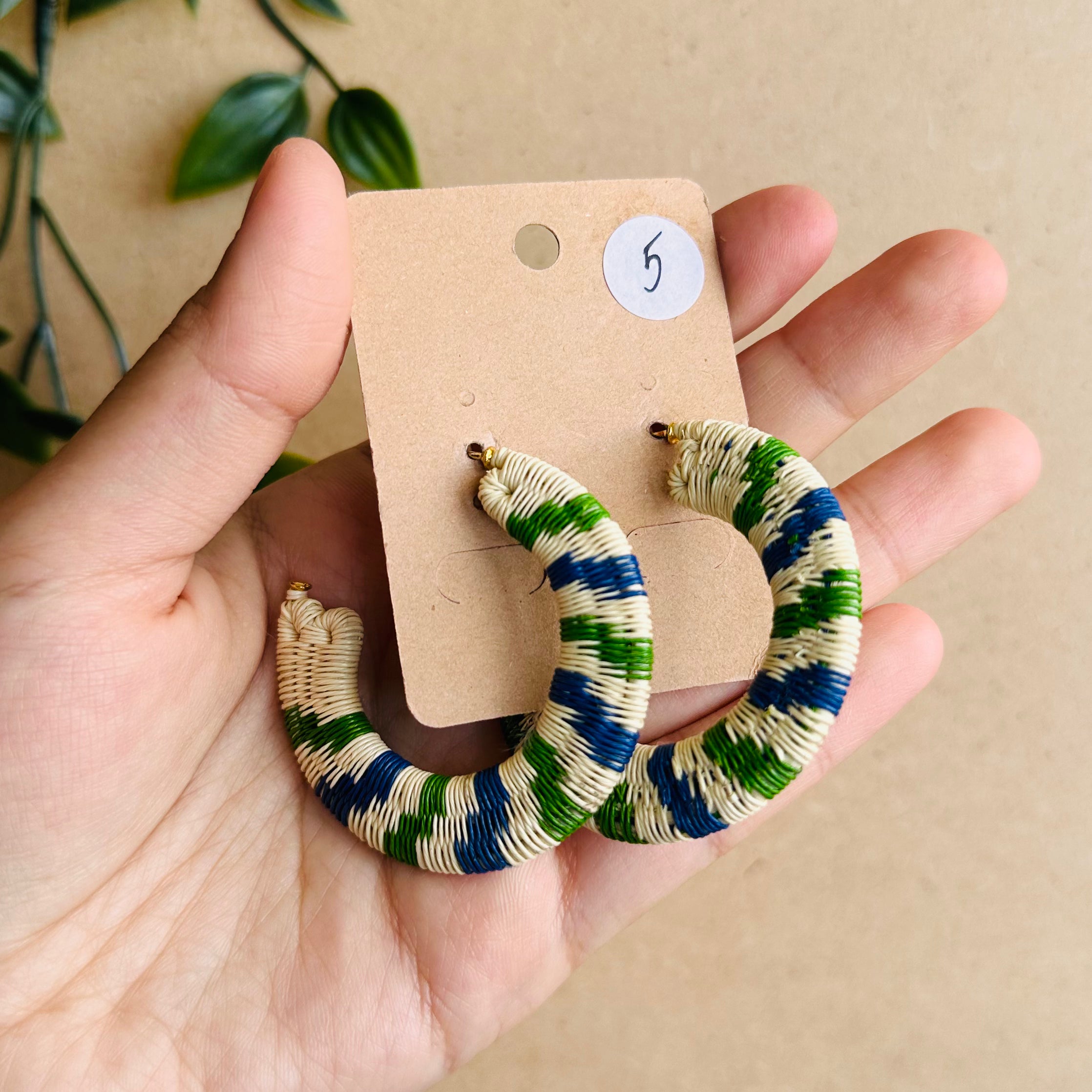 OUTLET | PALM HALF HOOPS  * more colours