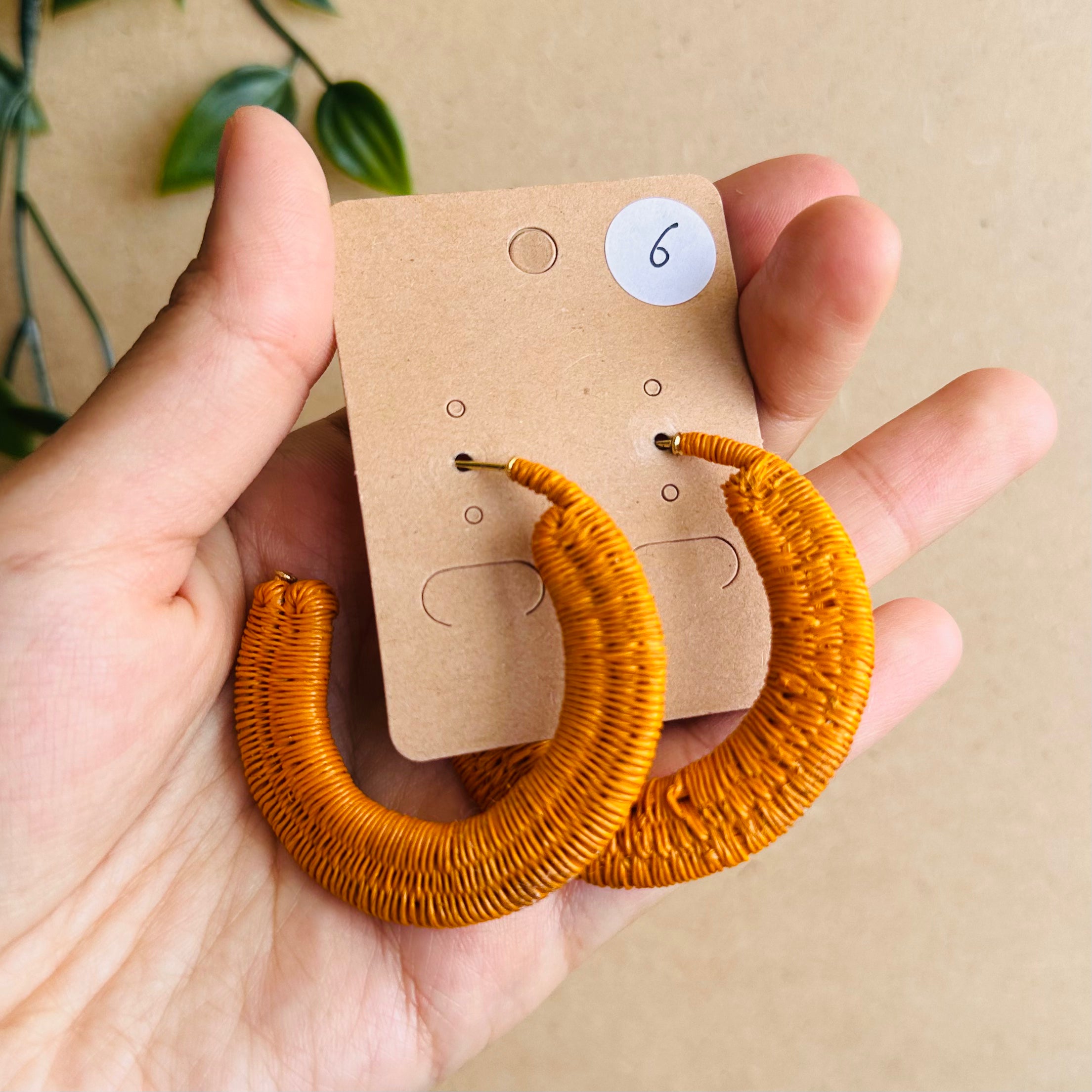 OUTLET | PALM HALF HOOPS  * more colours