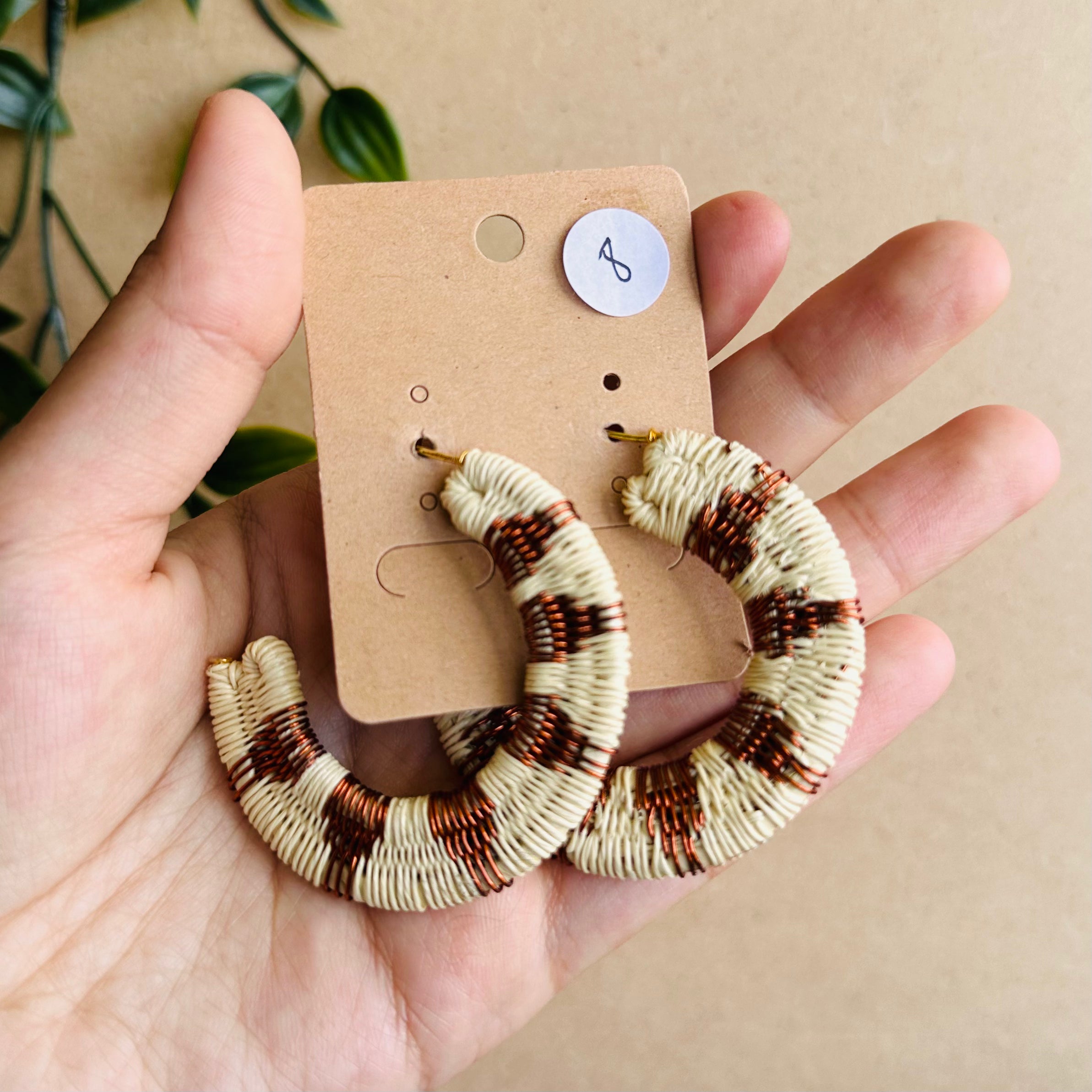 OUTLET | PALM HALF HOOPS  * more colours